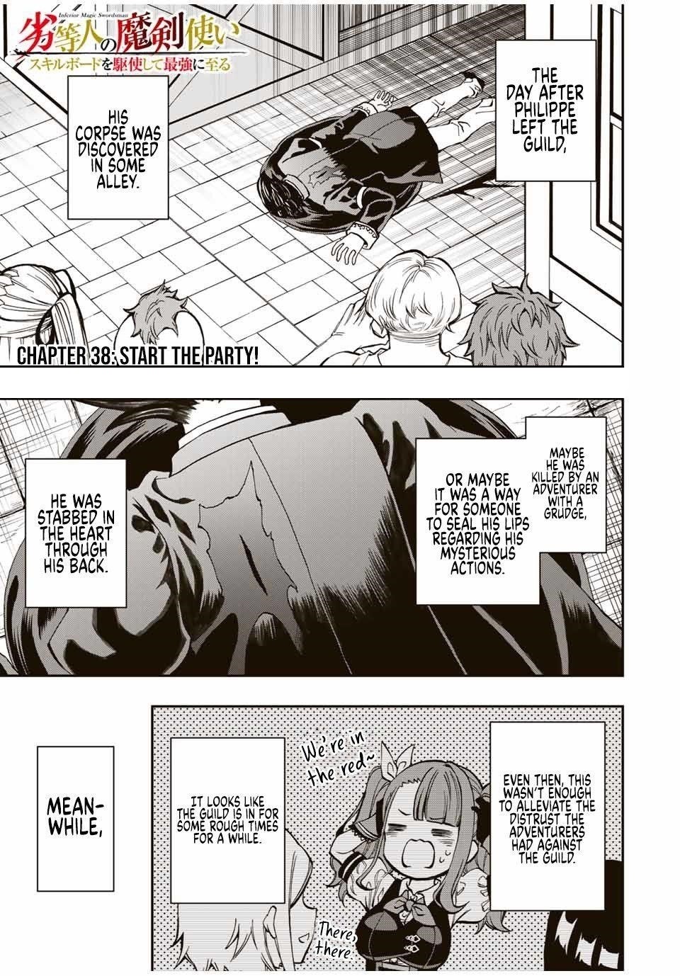 The Reincarnated Inferior Magic Swordsman Chapter 38 - Page 1