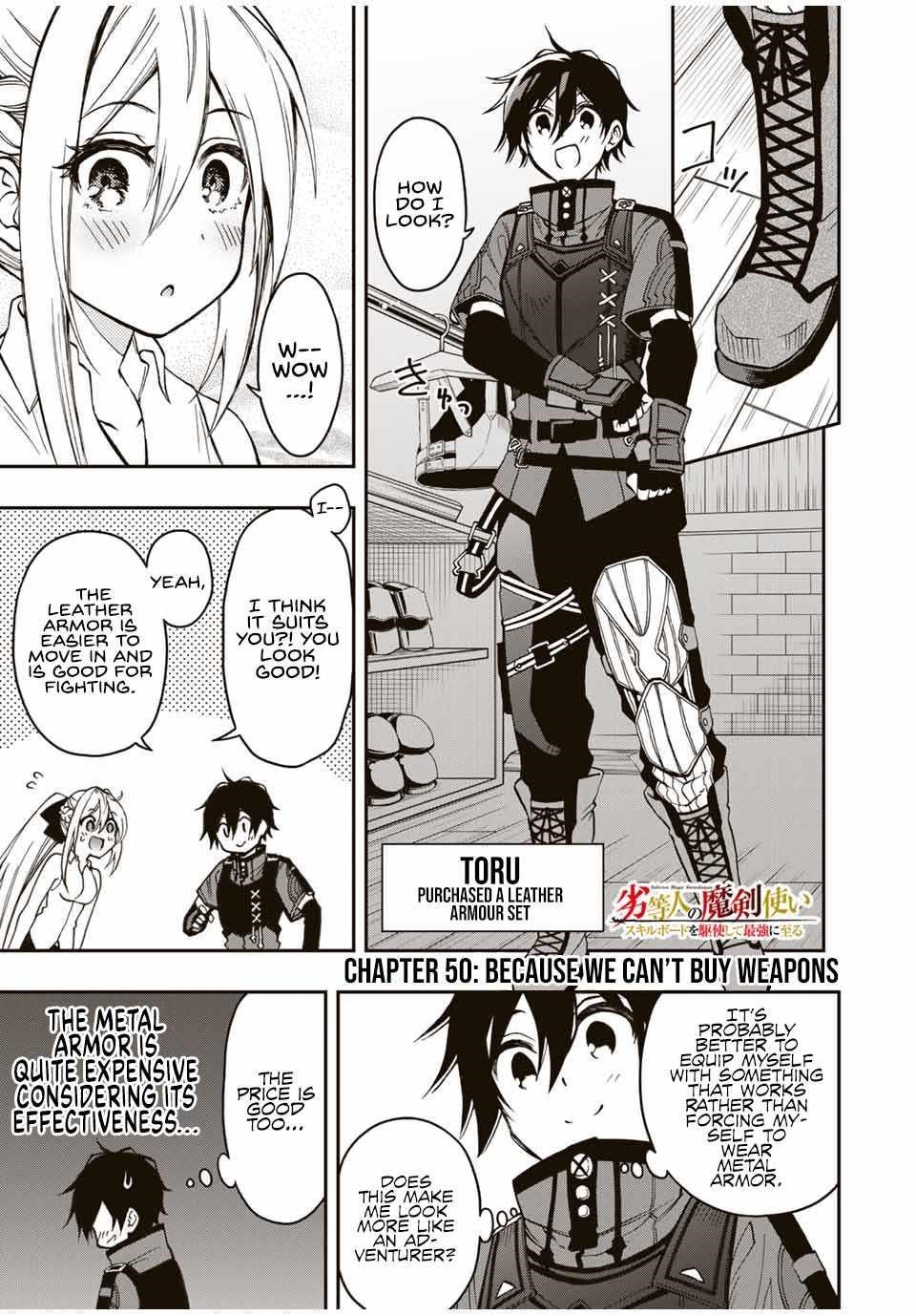 The Reincarnated Inferior Magic Swordsman Chapter 50 - Page 1