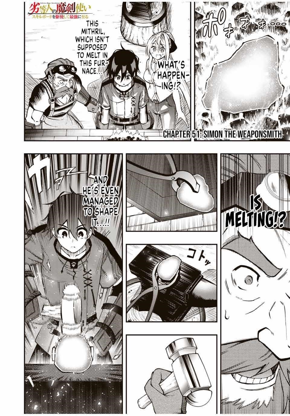 The Reincarnated Inferior Magic Swordsman Chapter 51 - Page 1