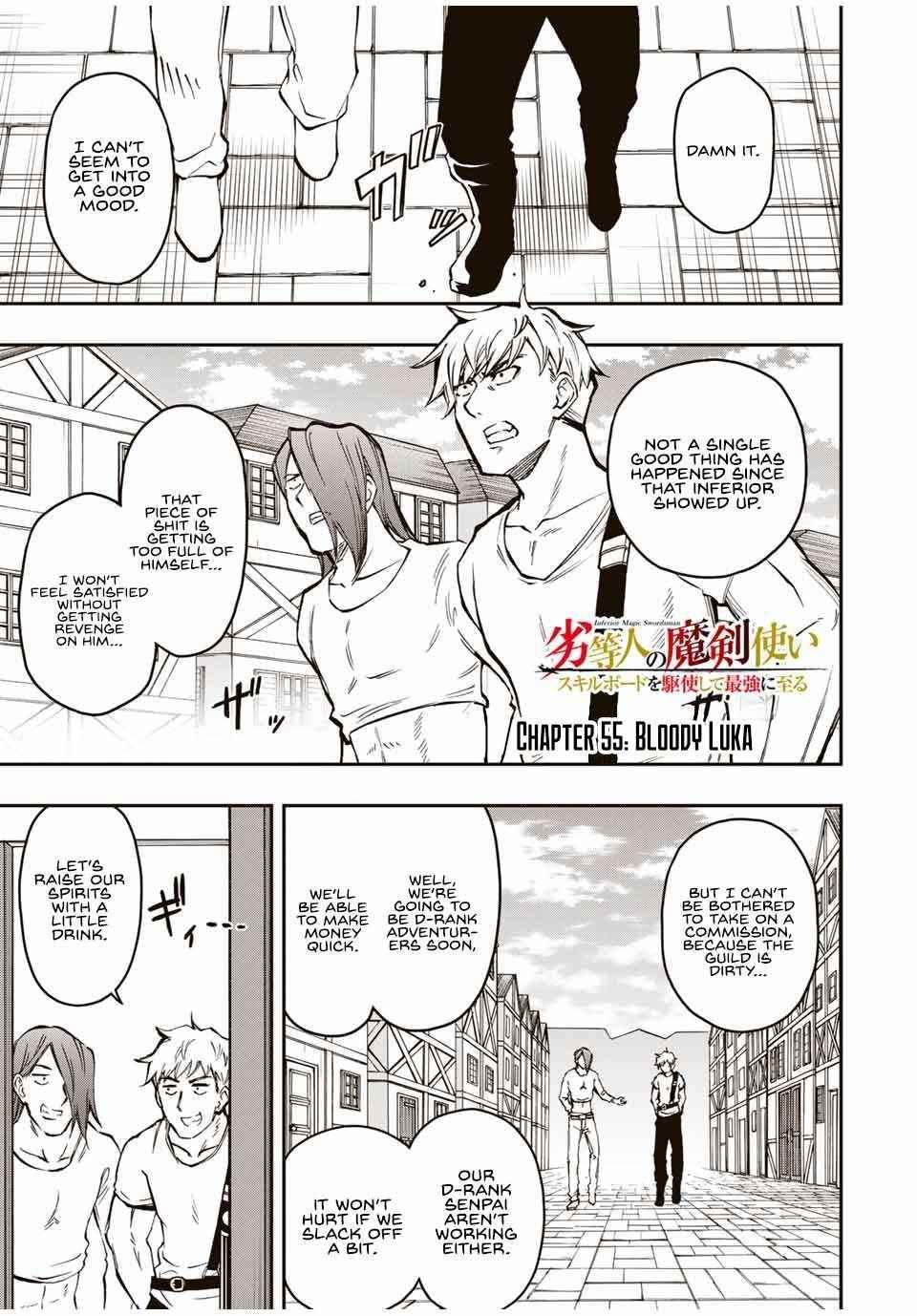 The Reincarnated Inferior Magic Swordsman Chapter 55 - Page 1