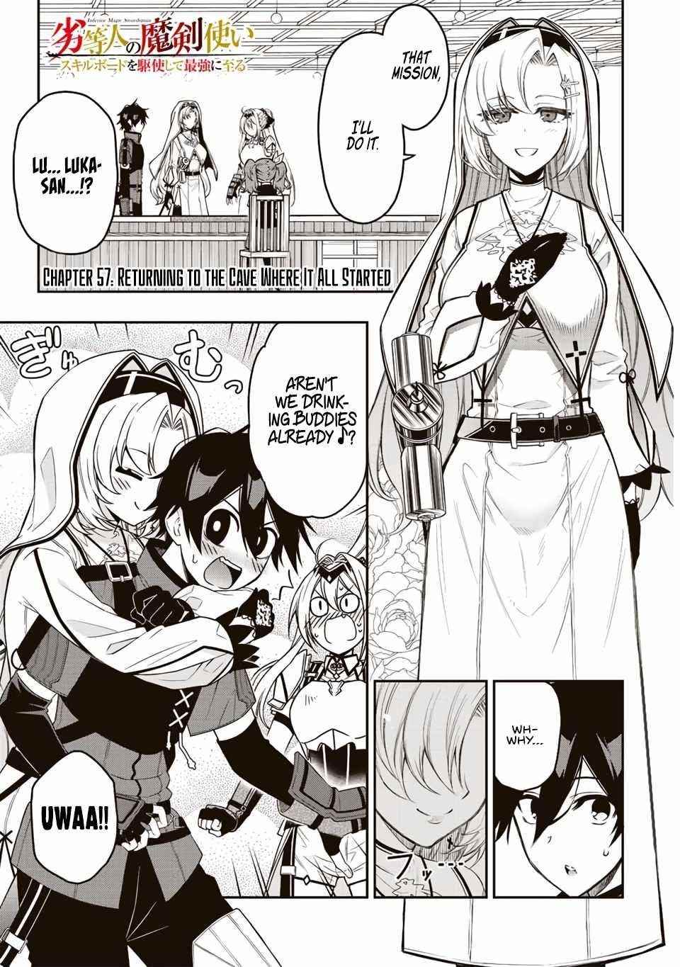 The Reincarnated Inferior Magic Swordsman Chapter 57 - Page 1