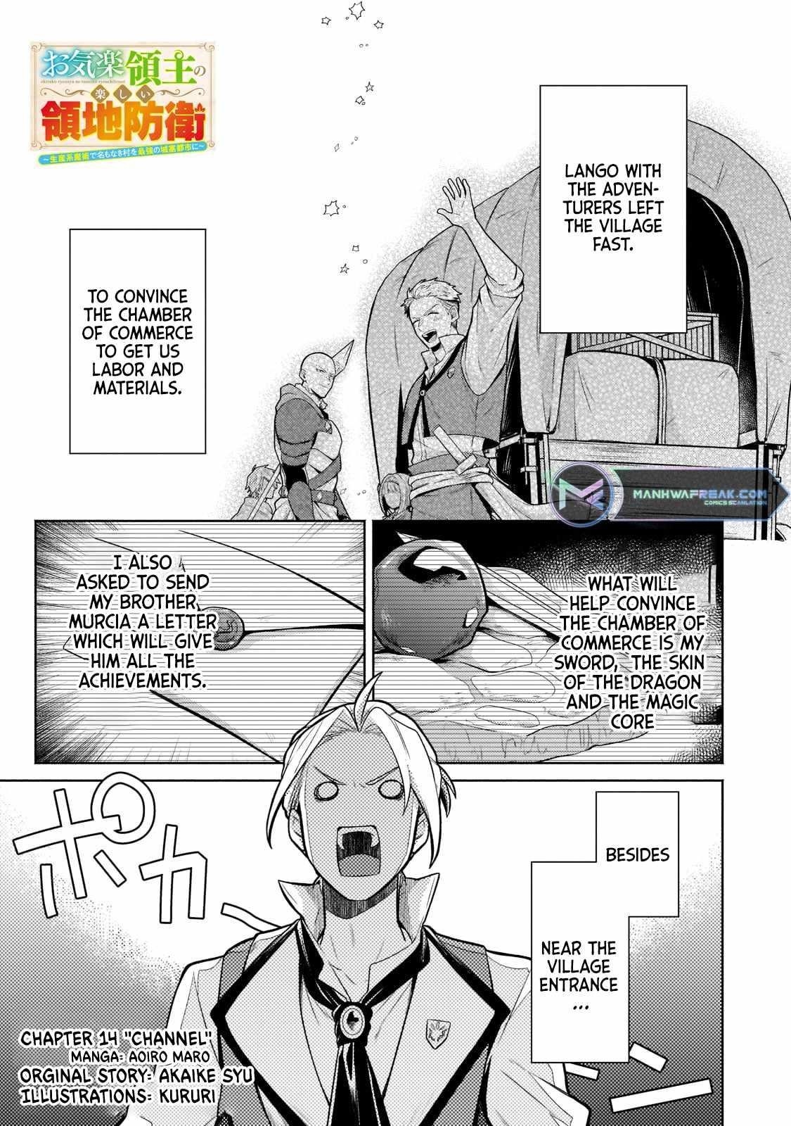 Fun Territory Defense by the Optimistic Lord Chapter 14.1 - Page 1