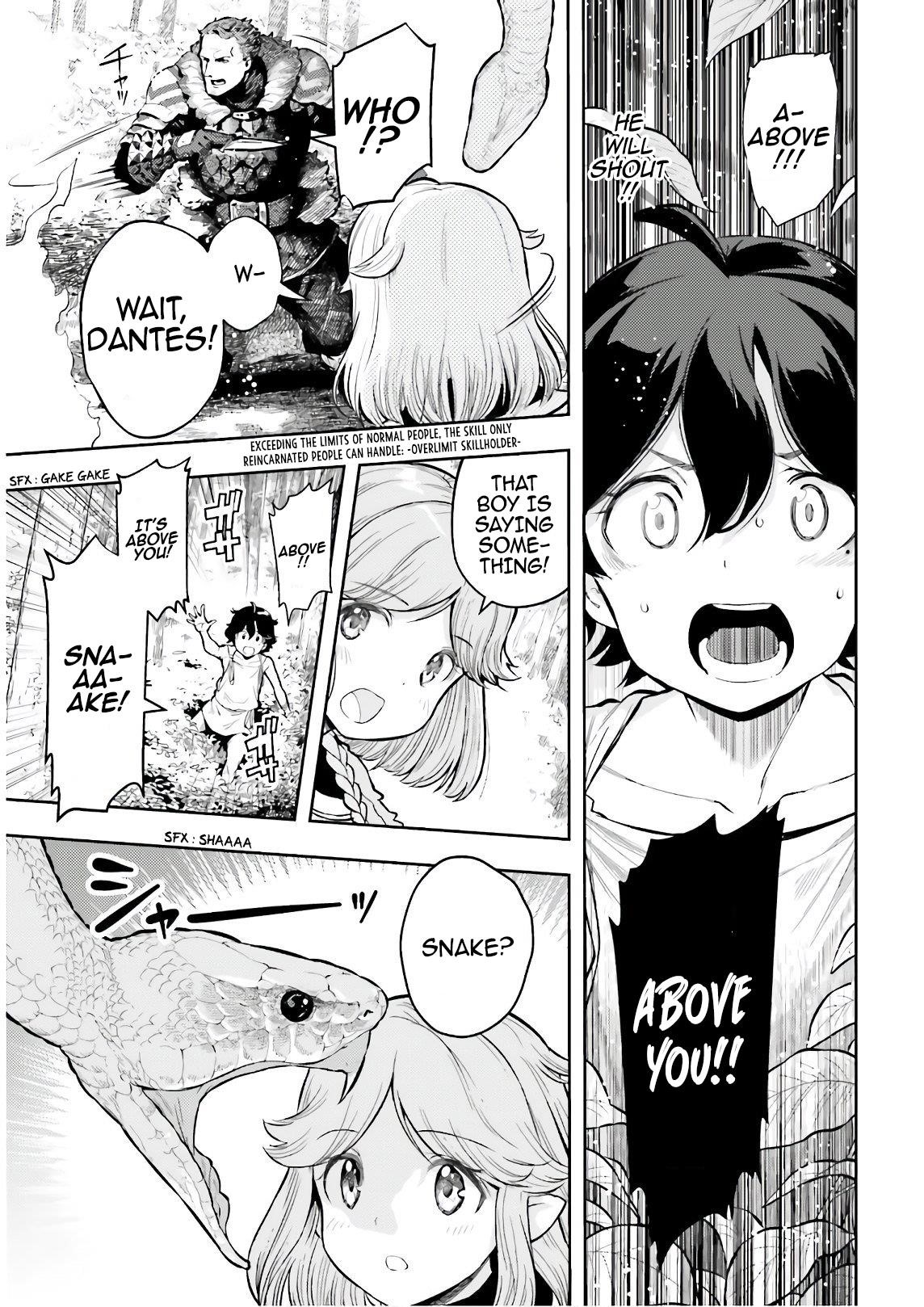 Exceeding limits can only be handled by reincarnated people Chapter 3 - Page 1