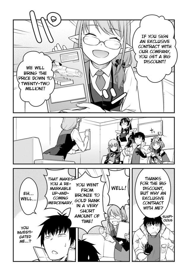 When I Woke Up, I Got the Strongest Equipment and a Spaceship, so I Went and Became a Mercenary in Order to Live as I Please while Aiming for a Detached House Chapter 40.1 - Page 16