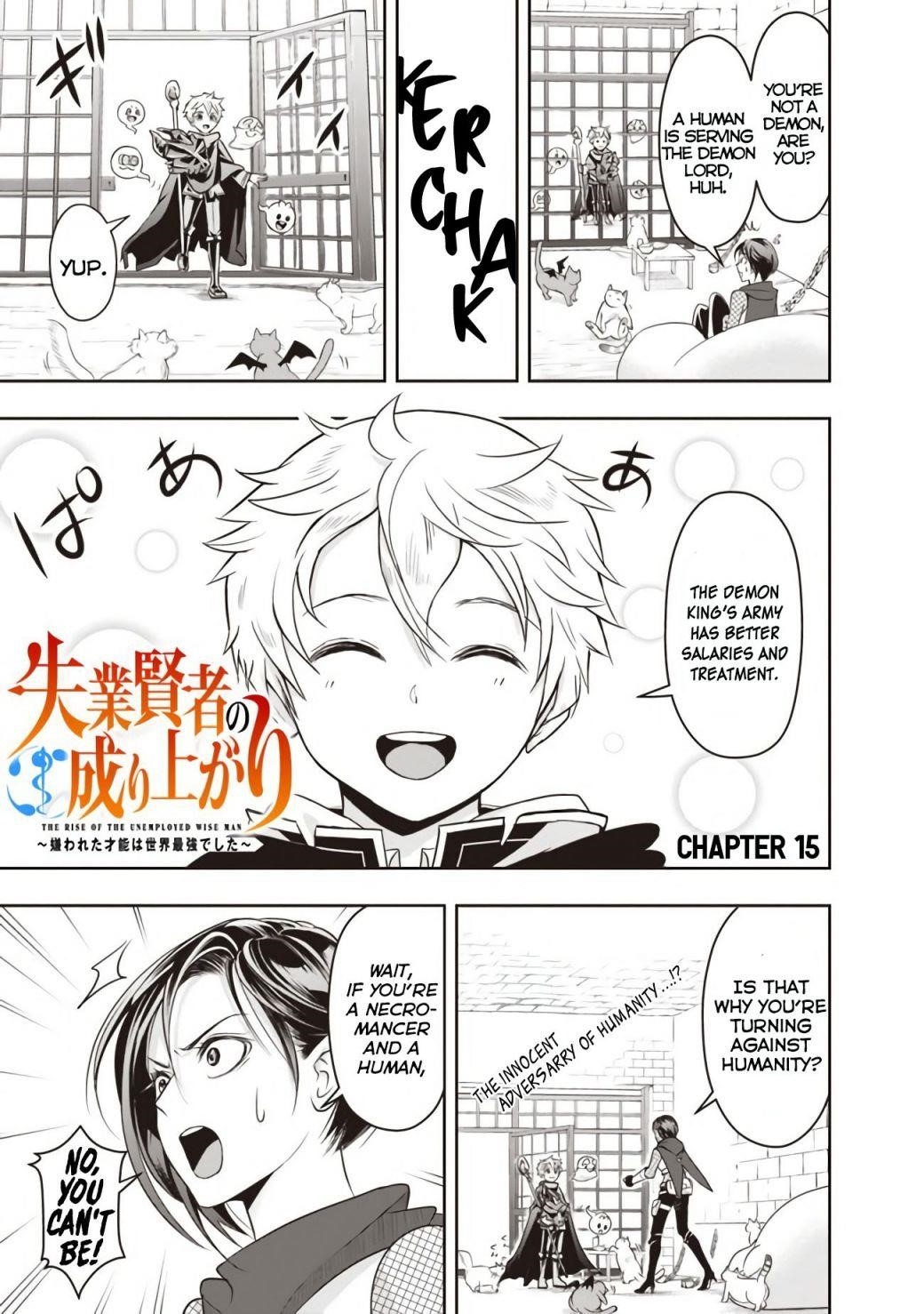 The Rise Of The Unemployed Wise Man Chapter 15 - Page 1