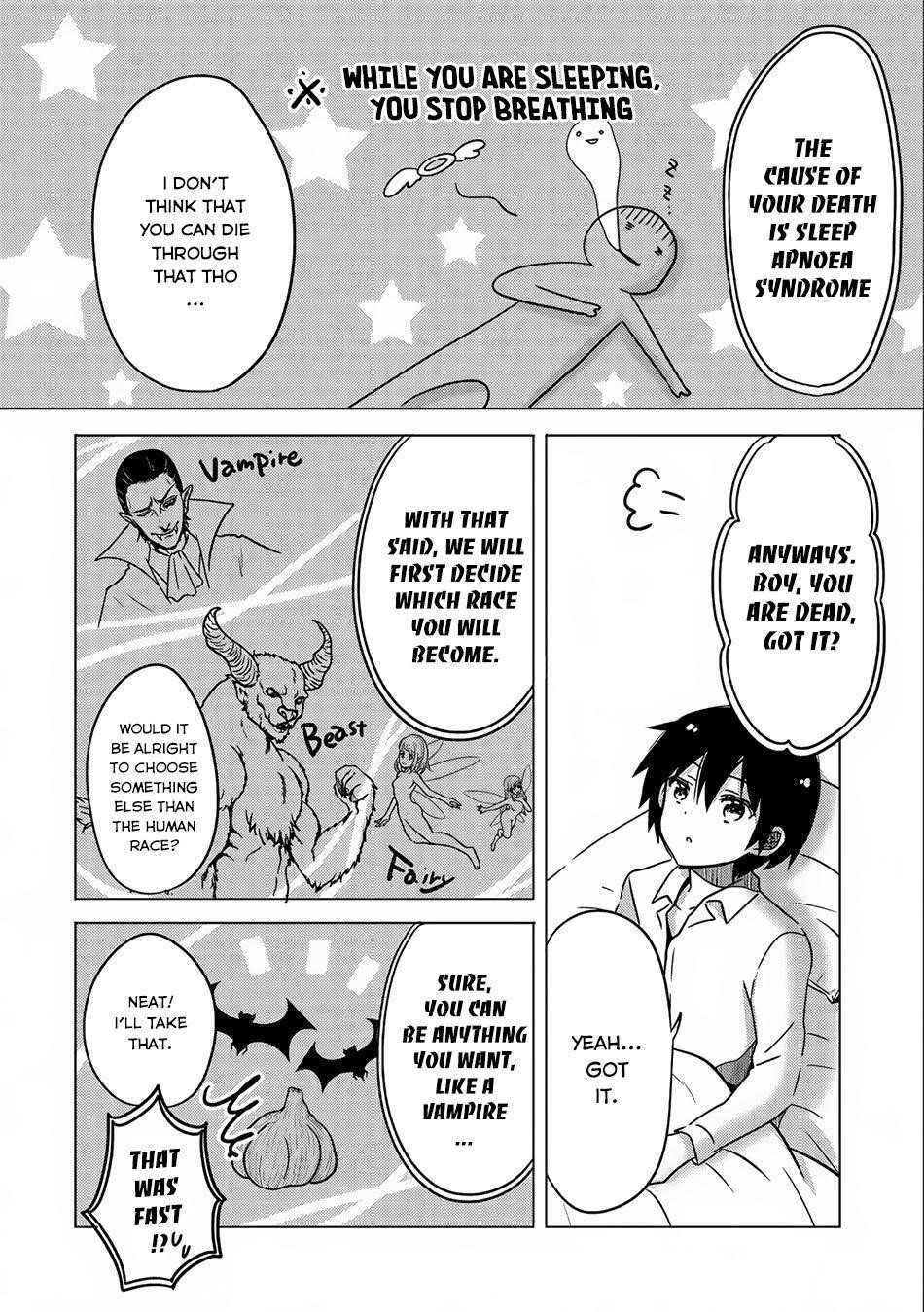 Tensei Kyuuketsuki-San Wa Ohirune Ga Shitai Chapter 1 - Page 7