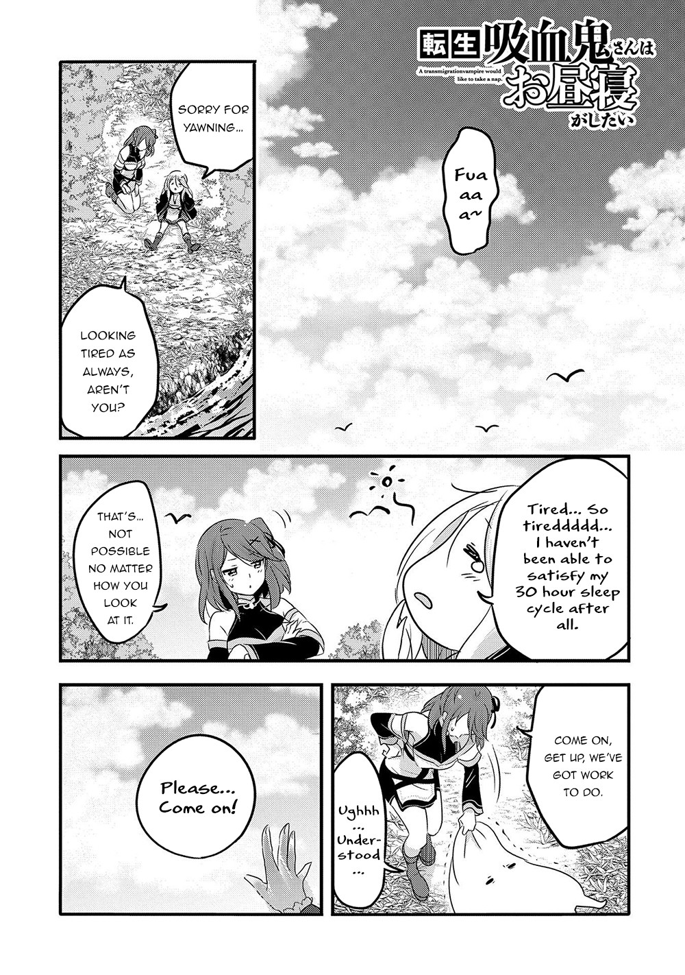 Tensei Kyuuketsuki-San Wa Ohirune Ga Shitai Chapter 30 - Page 1