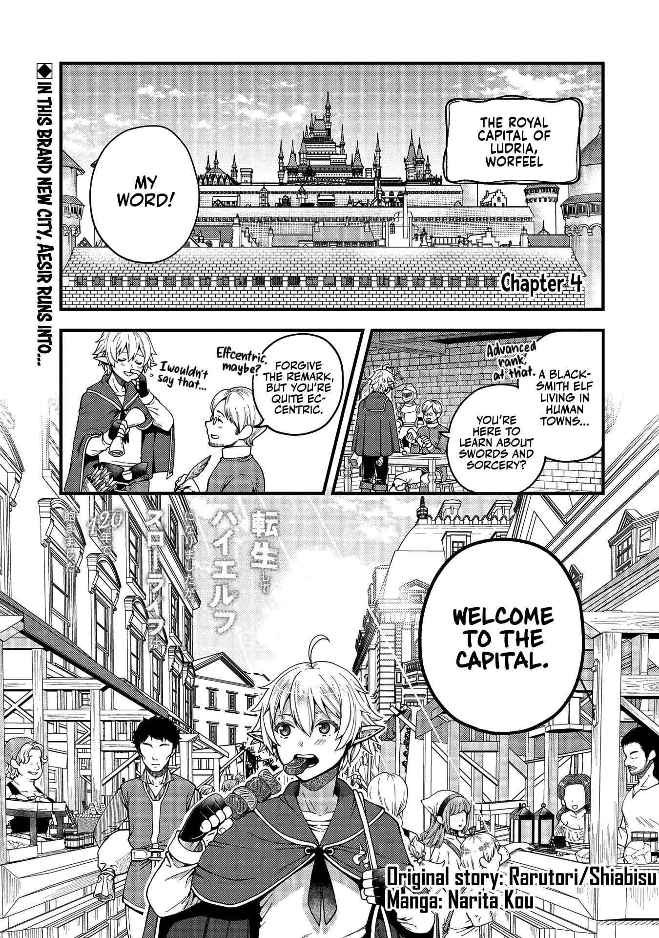 Growing Tired of the Lazy High Elf Life After 120 Years Chapter 4 - Page 1