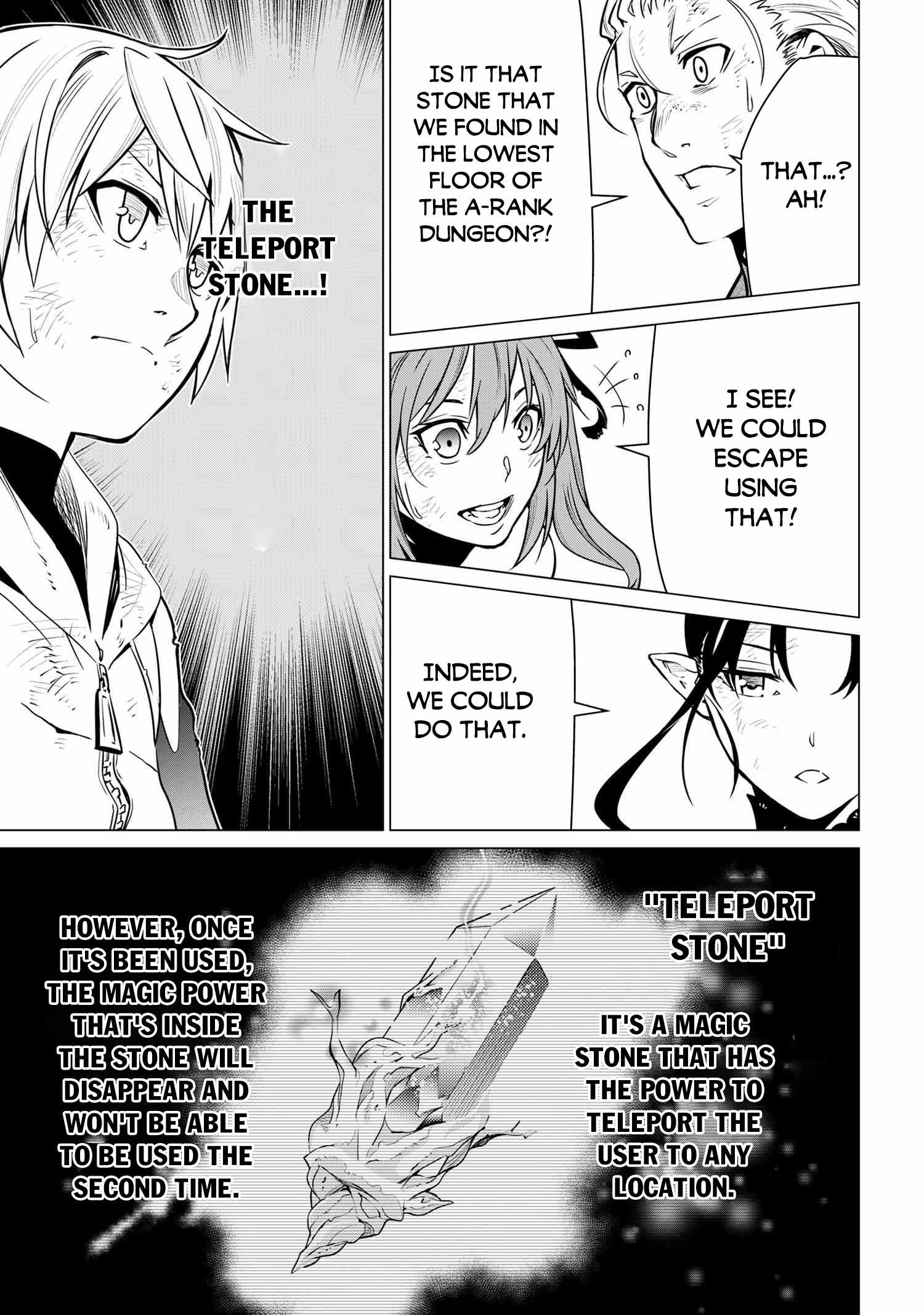 SSS Rank Dungeon De Knife Ichihon Tewatasare Tsuihou Sareta Hakuma Doushi Chapter 1 - Page 21