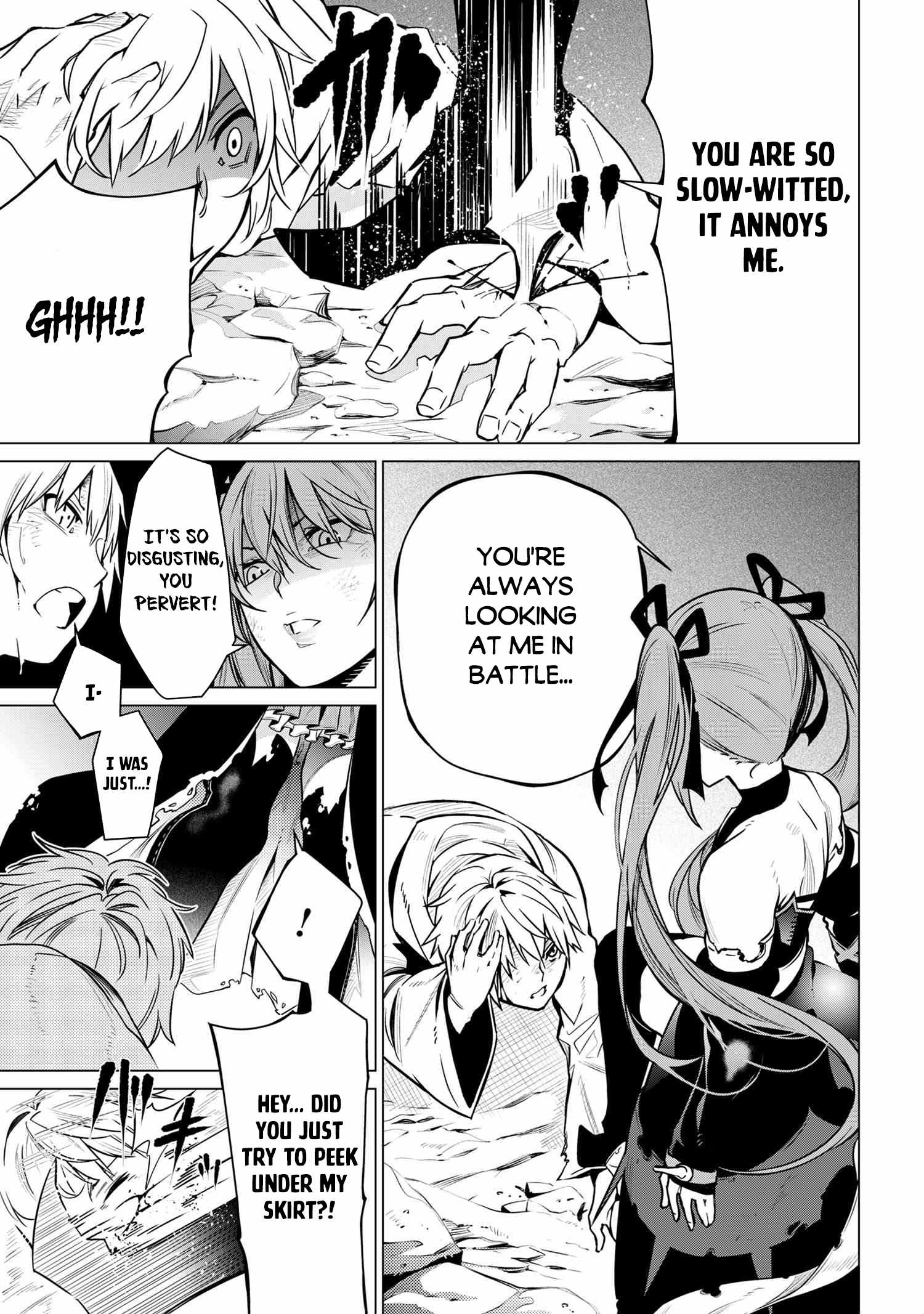 SSS Rank Dungeon De Knife Ichihon Tewatasare Tsuihou Sareta Hakuma Doushi Chapter 1 - Page 27