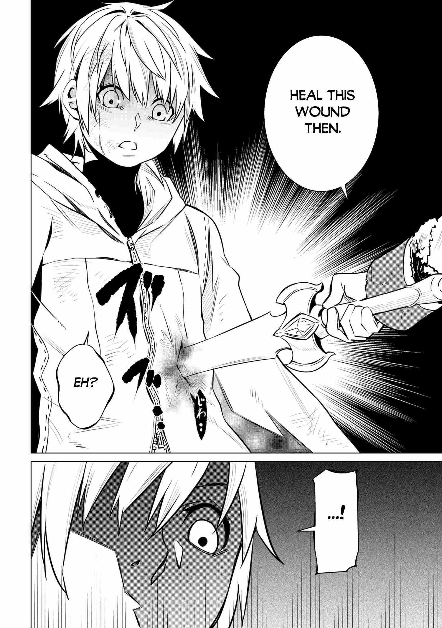 SSS Rank Dungeon De Knife Ichihon Tewatasare Tsuihou Sareta Hakuma Doushi Chapter 1 - Page 38