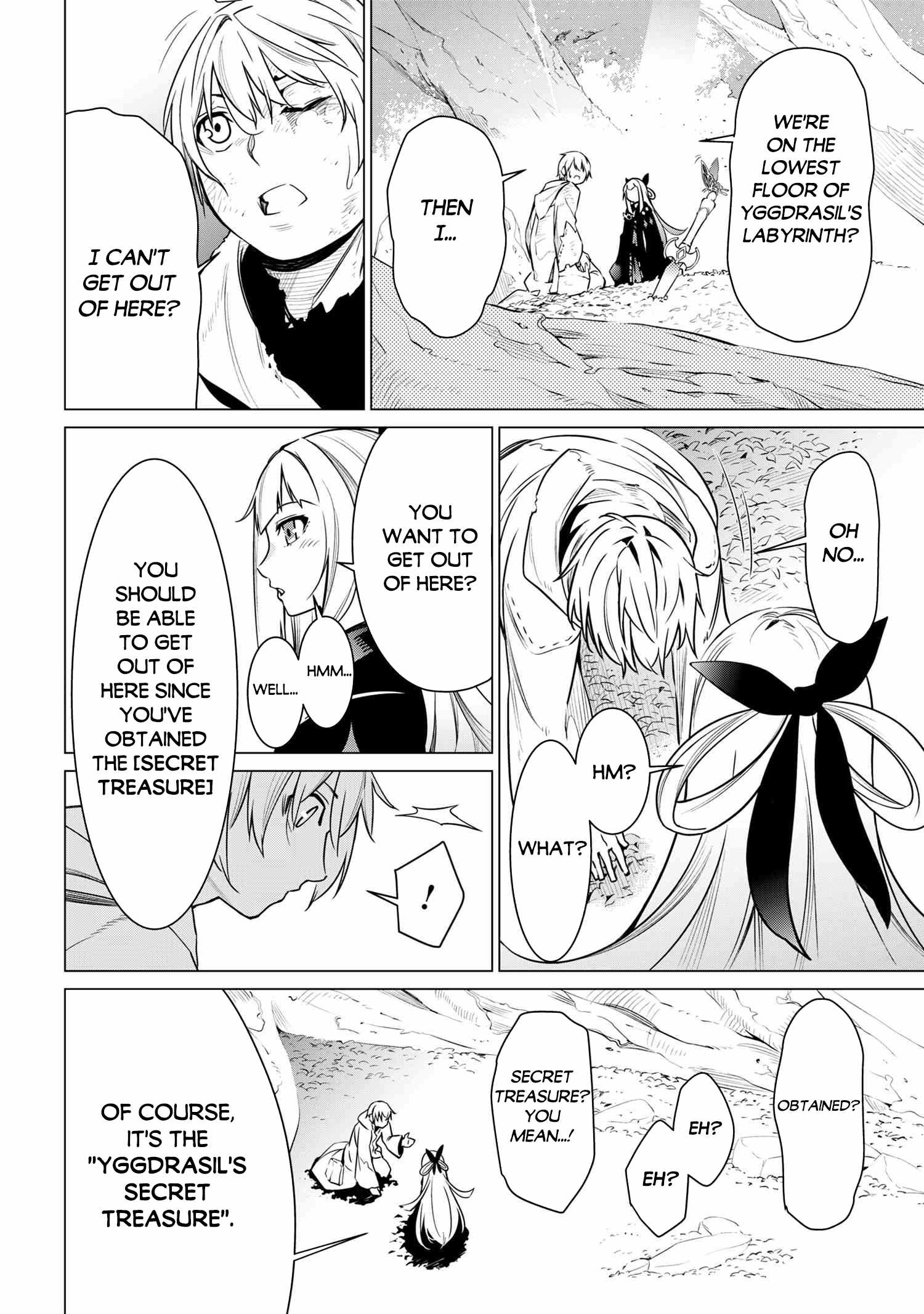 SSS Rank Dungeon De Knife Ichihon Tewatasare Tsuihou Sareta Hakuma Doushi Chapter 1 - Page 53