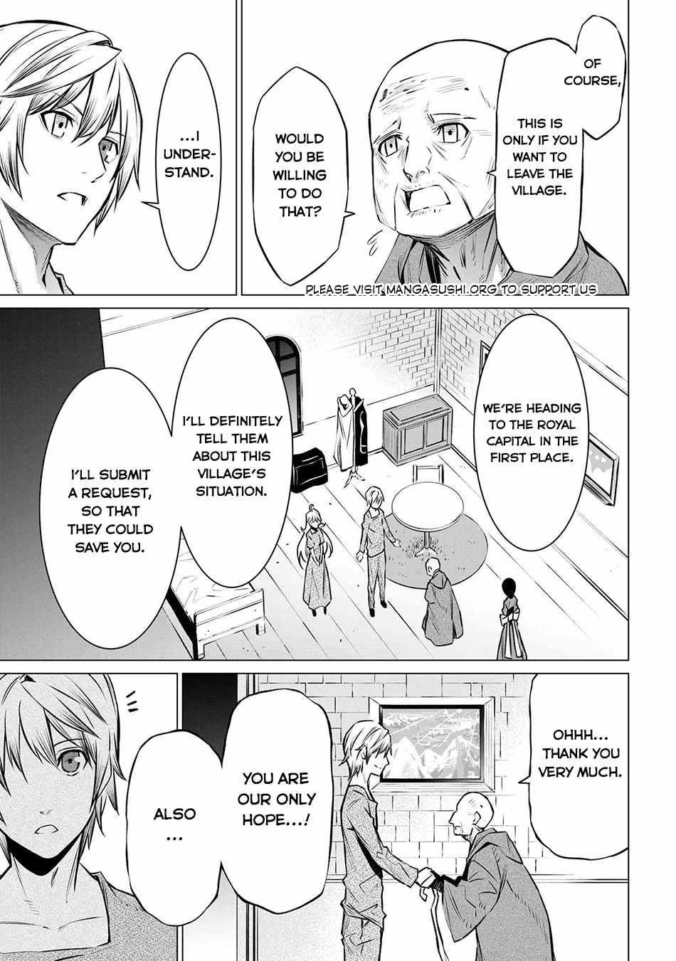 SSS Rank Dungeon De Knife Ichihon Tewatasare Tsuihou Sareta Hakuma Doushi Chapter 10.1 - Page 15