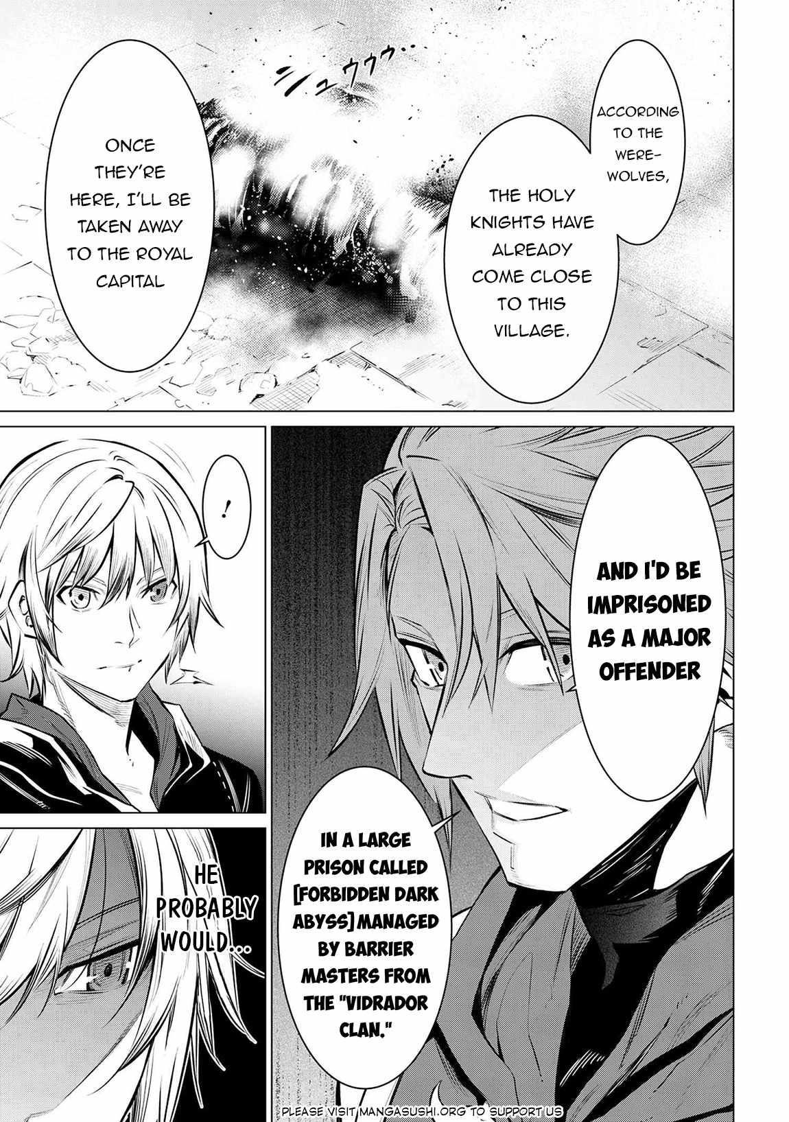 SSS Rank Dungeon De Knife Ichihon Tewatasare Tsuihou Sareta Hakuma Doushi Chapter 13.1 - Page 5