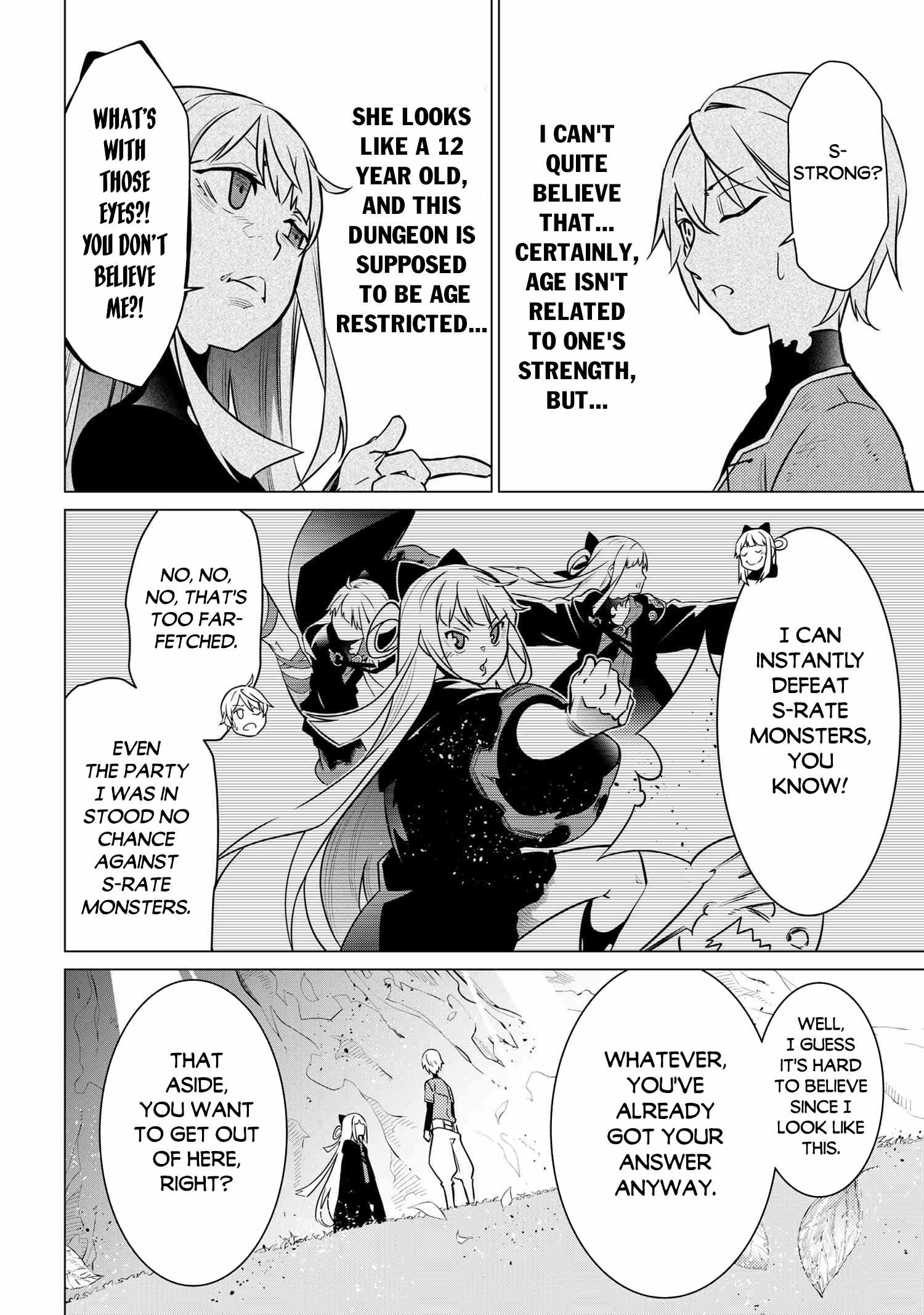 SSS Rank Dungeon De Knife Ichihon Tewatasare Tsuihou Sareta Hakuma Doushi Chapter 2.1 - Page 12