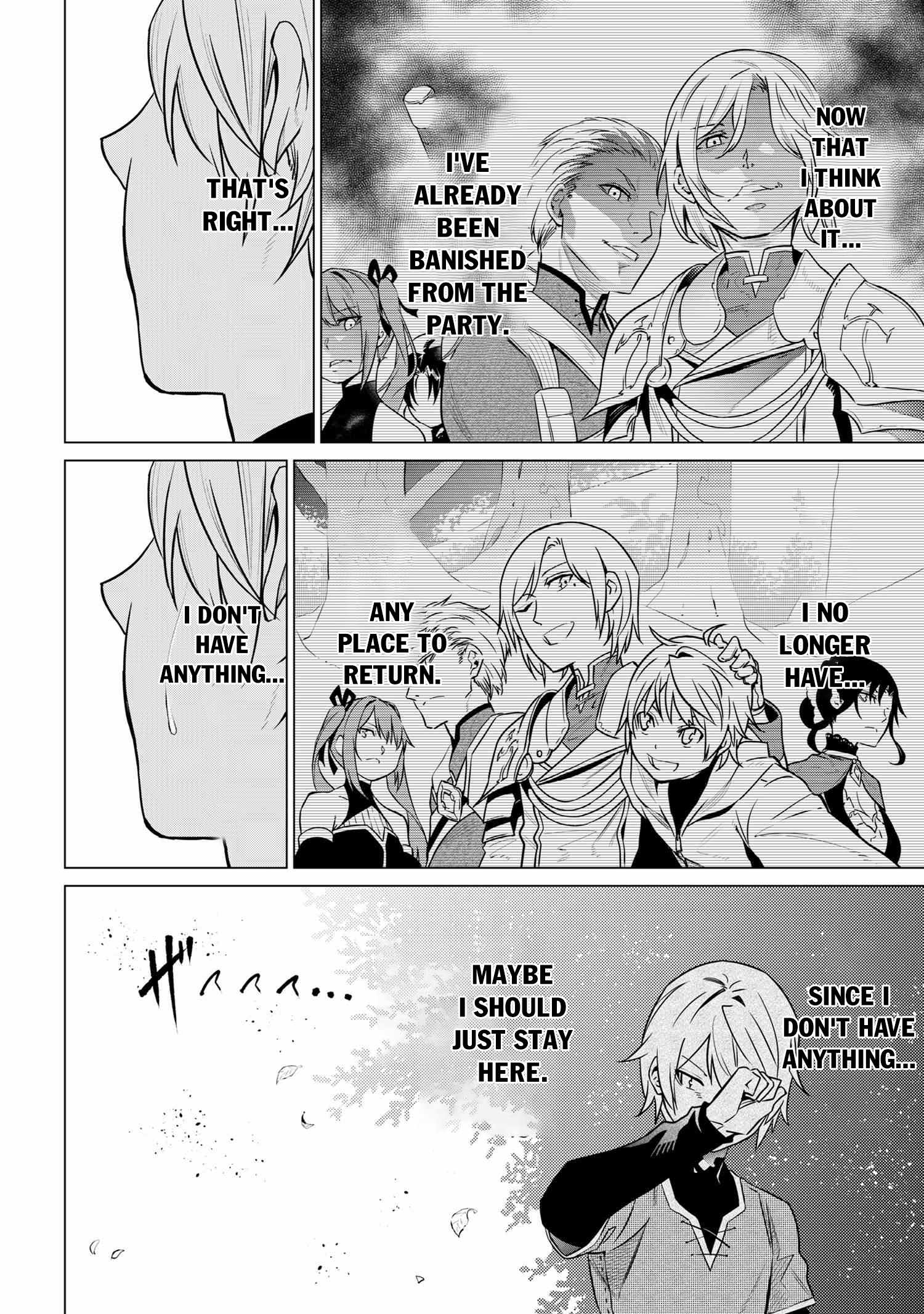 SSS Rank Dungeon De Knife Ichihon Tewatasare Tsuihou Sareta Hakuma Doushi Chapter 2.1 - Page 14