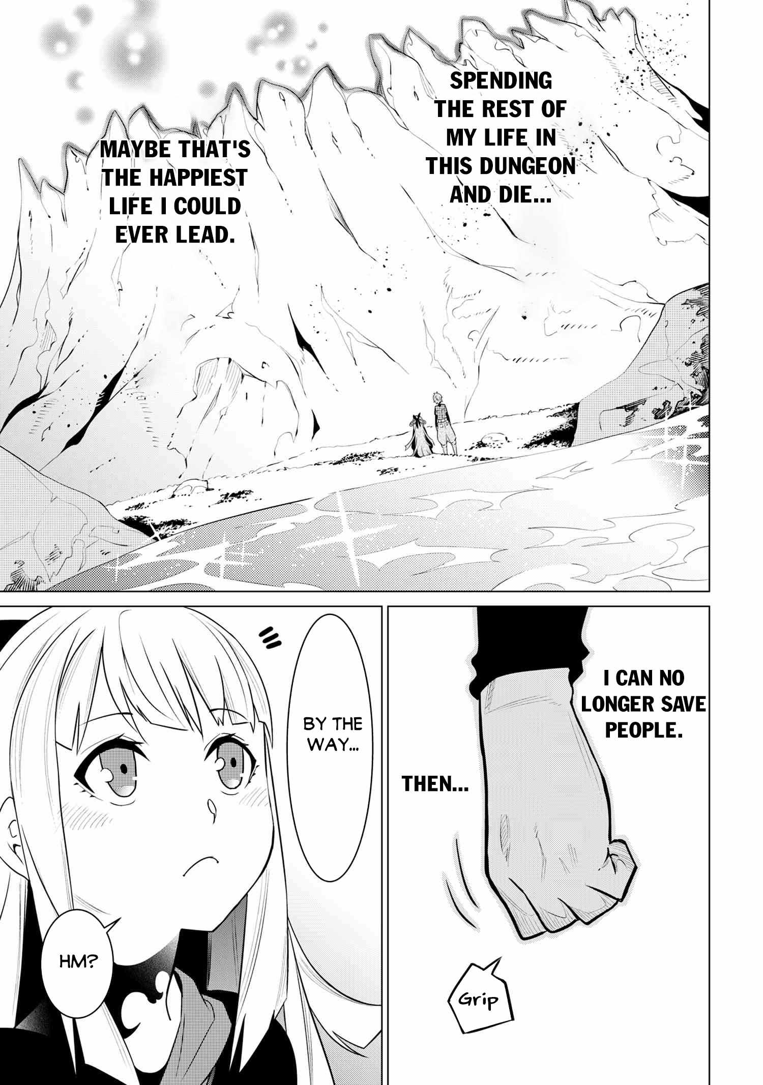 SSS Rank Dungeon De Knife Ichihon Tewatasare Tsuihou Sareta Hakuma Doushi Chapter 2.1 - Page 15