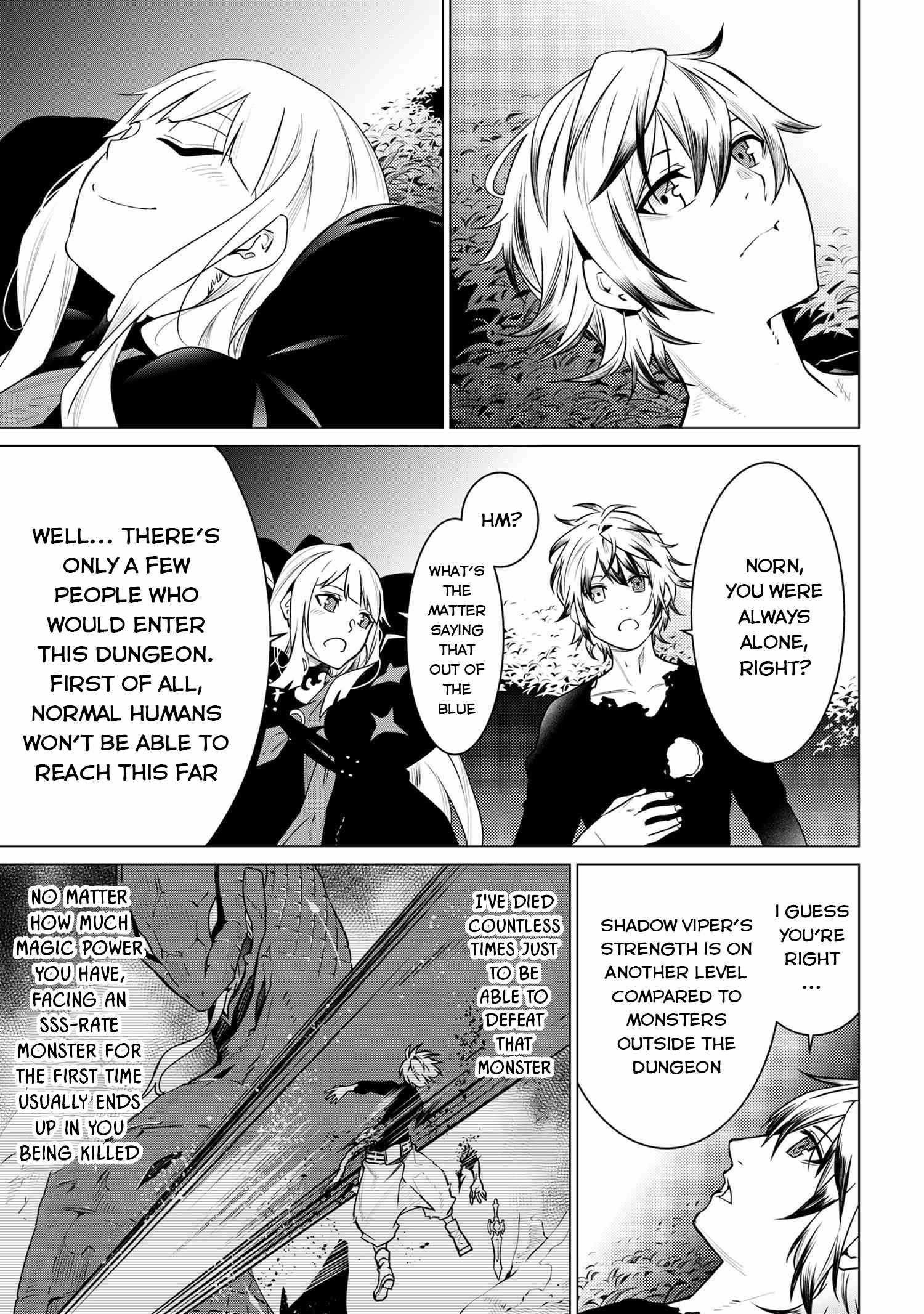 SSS Rank Dungeon De Knife Ichihon Tewatasare Tsuihou Sareta Hakuma Doushi Chapter 2.2 - Page 18