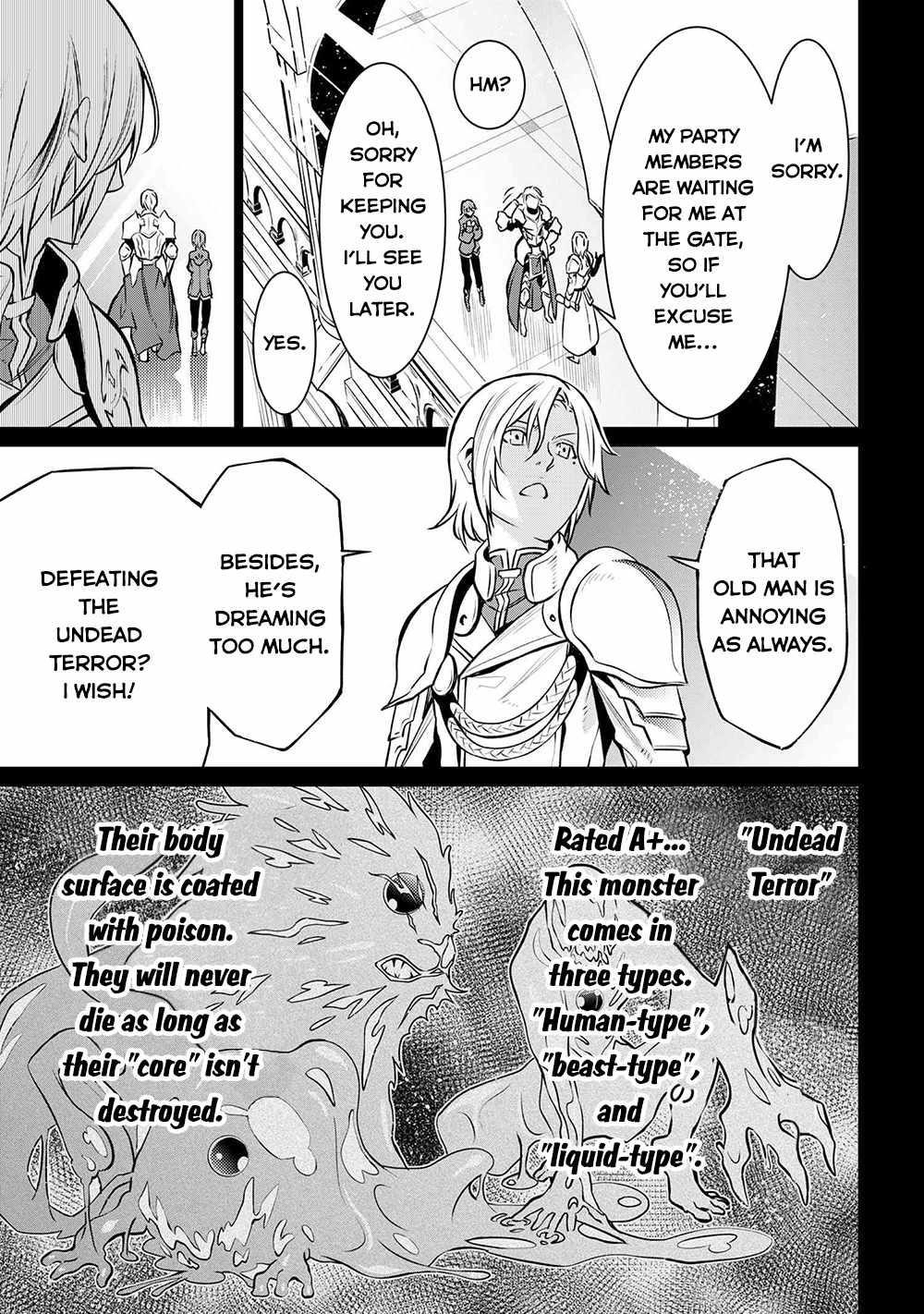 SSS Rank Dungeon De Knife Ichihon Tewatasare Tsuihou Sareta Hakuma Doushi Chapter 6.1 - Page 13