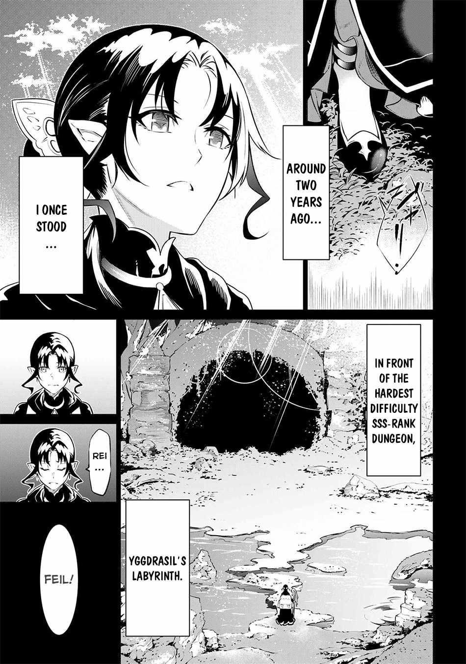 SSS Rank Dungeon De Knife Ichihon Tewatasare Tsuihou Sareta Hakuma Doushi Chapter 7.1 - Page 1