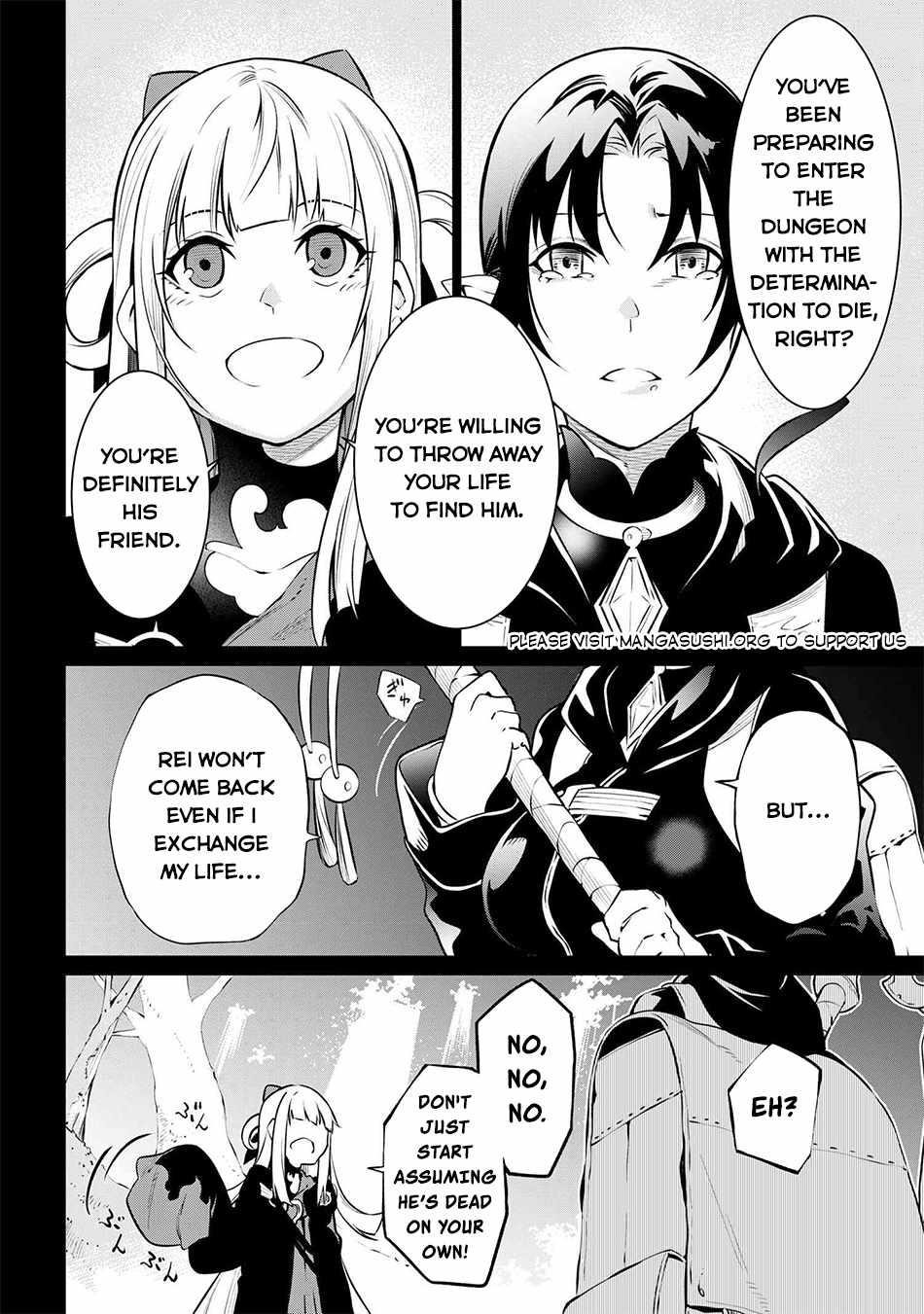 SSS Rank Dungeon De Knife Ichihon Tewatasare Tsuihou Sareta Hakuma Doushi Chapter 7.1 - Page 10