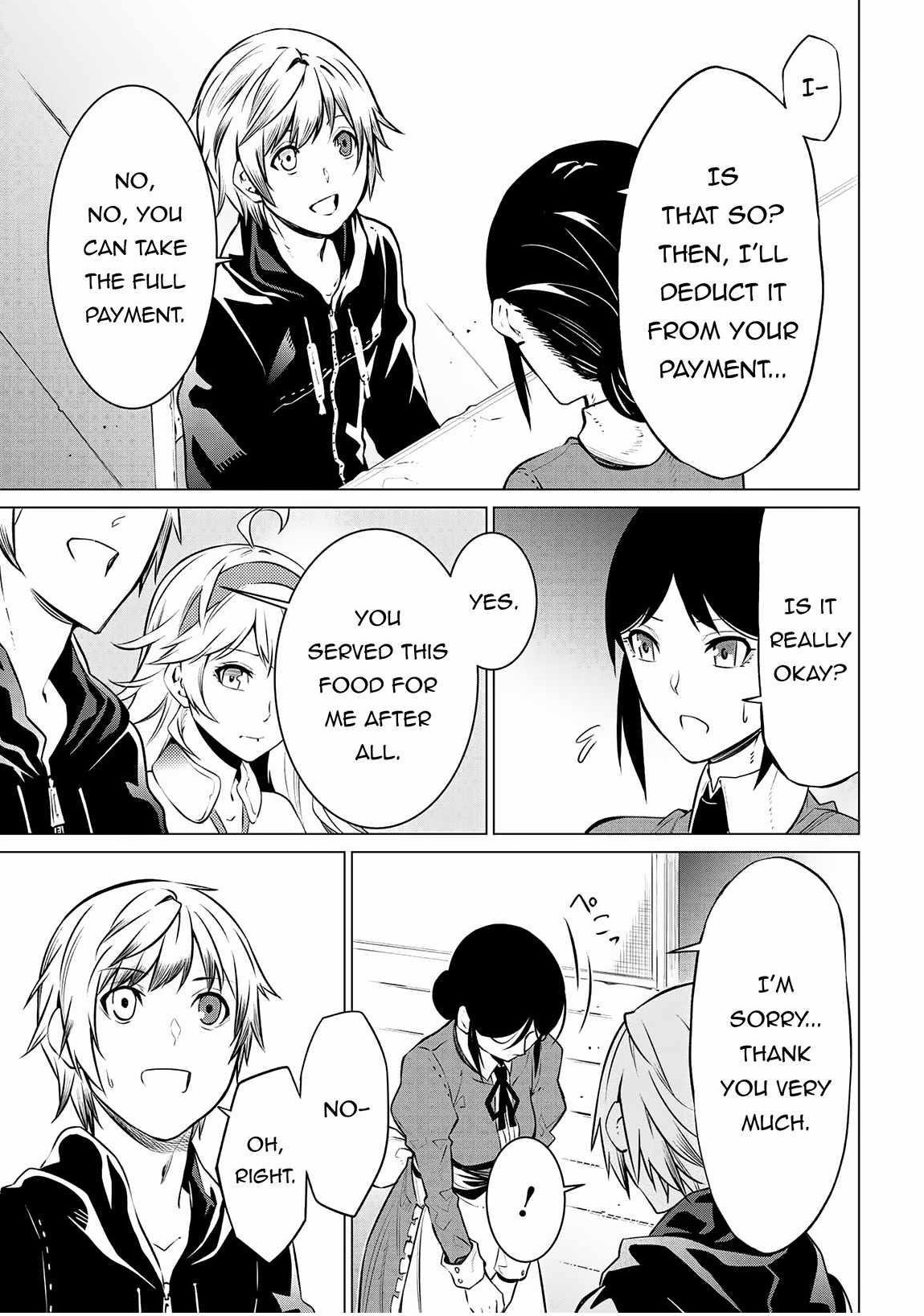 SSS Rank Dungeon De Knife Ichihon Tewatasare Tsuihou Sareta Hakuma Doushi Chapter 9.2 - Page 10