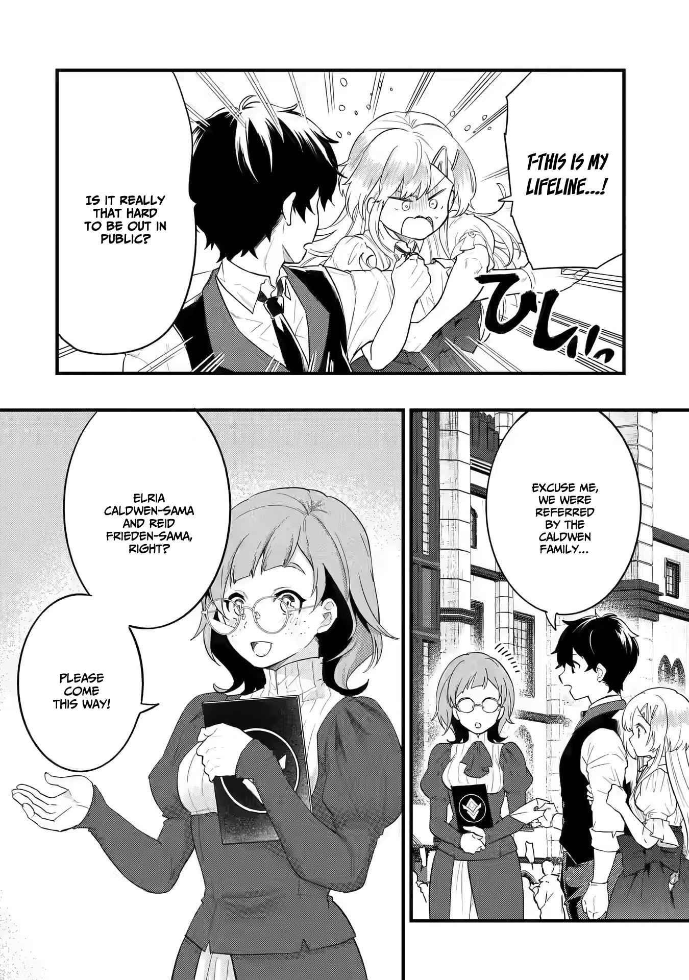 Reincarnated – The Hero Marries the Sage ~After Becoming Engaged to a Former Rival, We Became the Strongest Couple~ Chapter 4.1 - Page 7