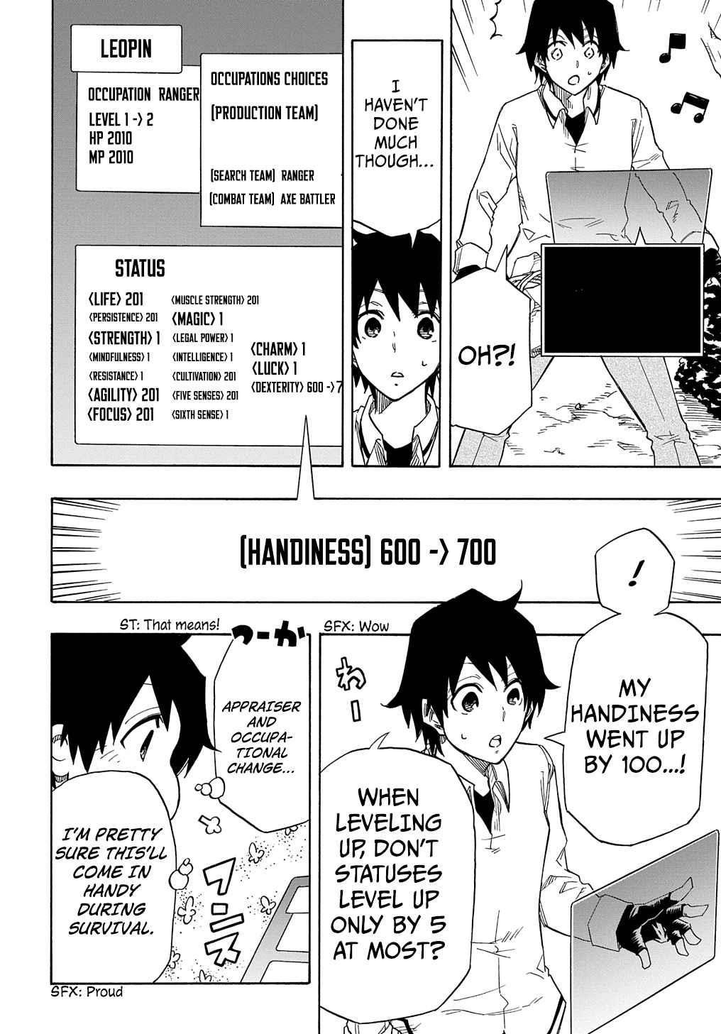 Exiled in a Class Trial for Poor Dexterity Chapter 1 - Page 45