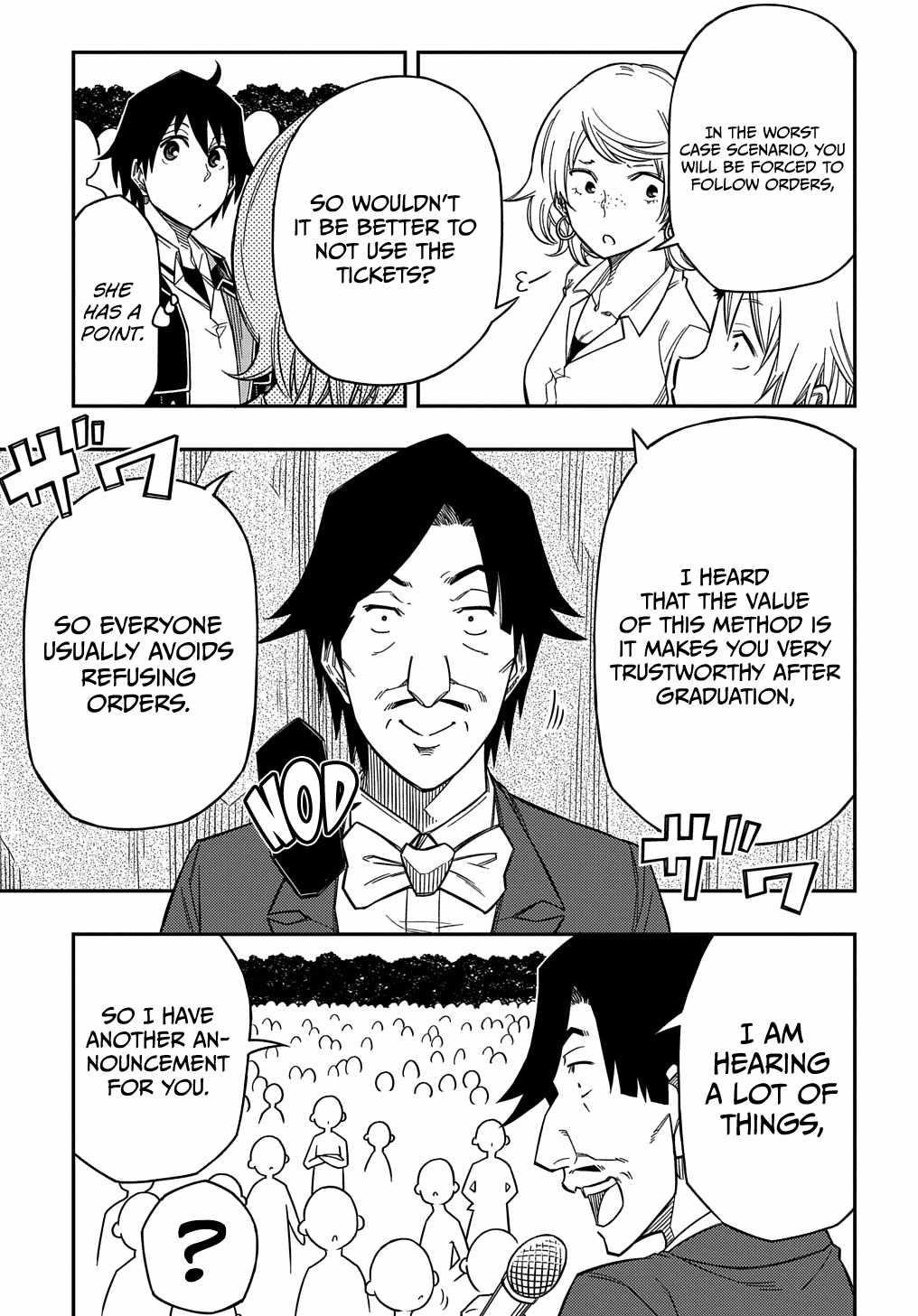 Exiled in a Class Trial for Poor Dexterity Chapter 22 - Page 7