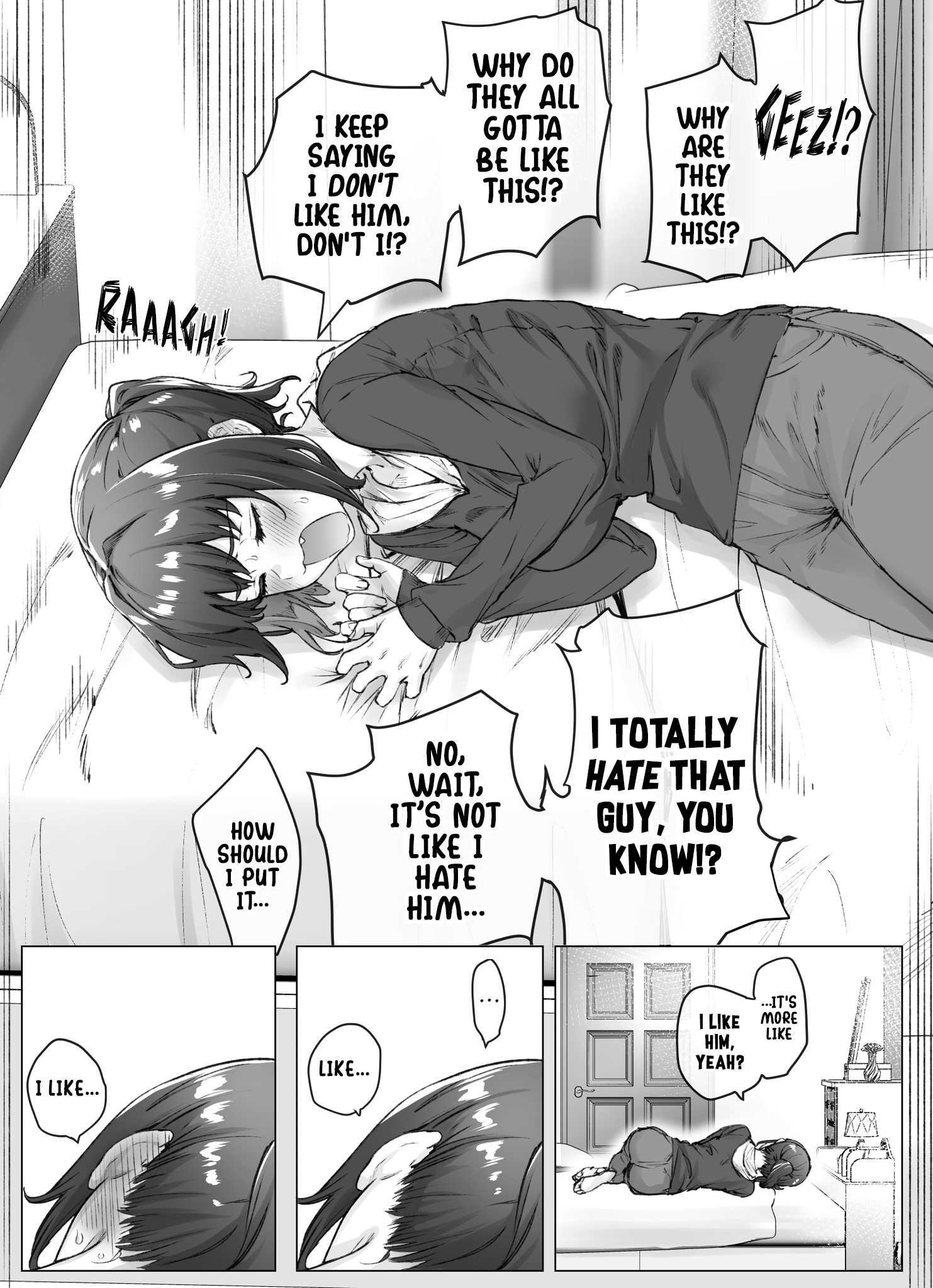 The Tsuntsuntsuntsuntsuntsun Tsuntsuntsuntsuntsundere Girl Getting Less And Less Tsun Day By Day Chapter 27 - Page 1