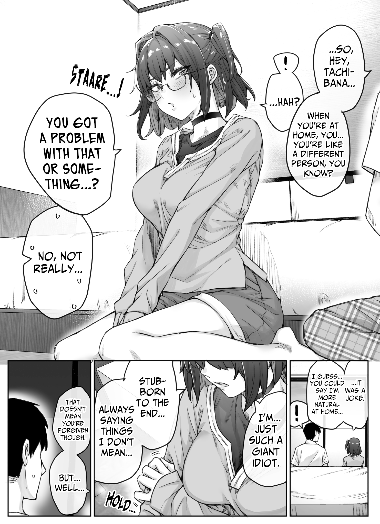 The Tsuntsuntsuntsuntsuntsun Tsuntsuntsuntsuntsundere Girl Getting Less And Less Tsun Day By Day Chapter 44 - Page 1