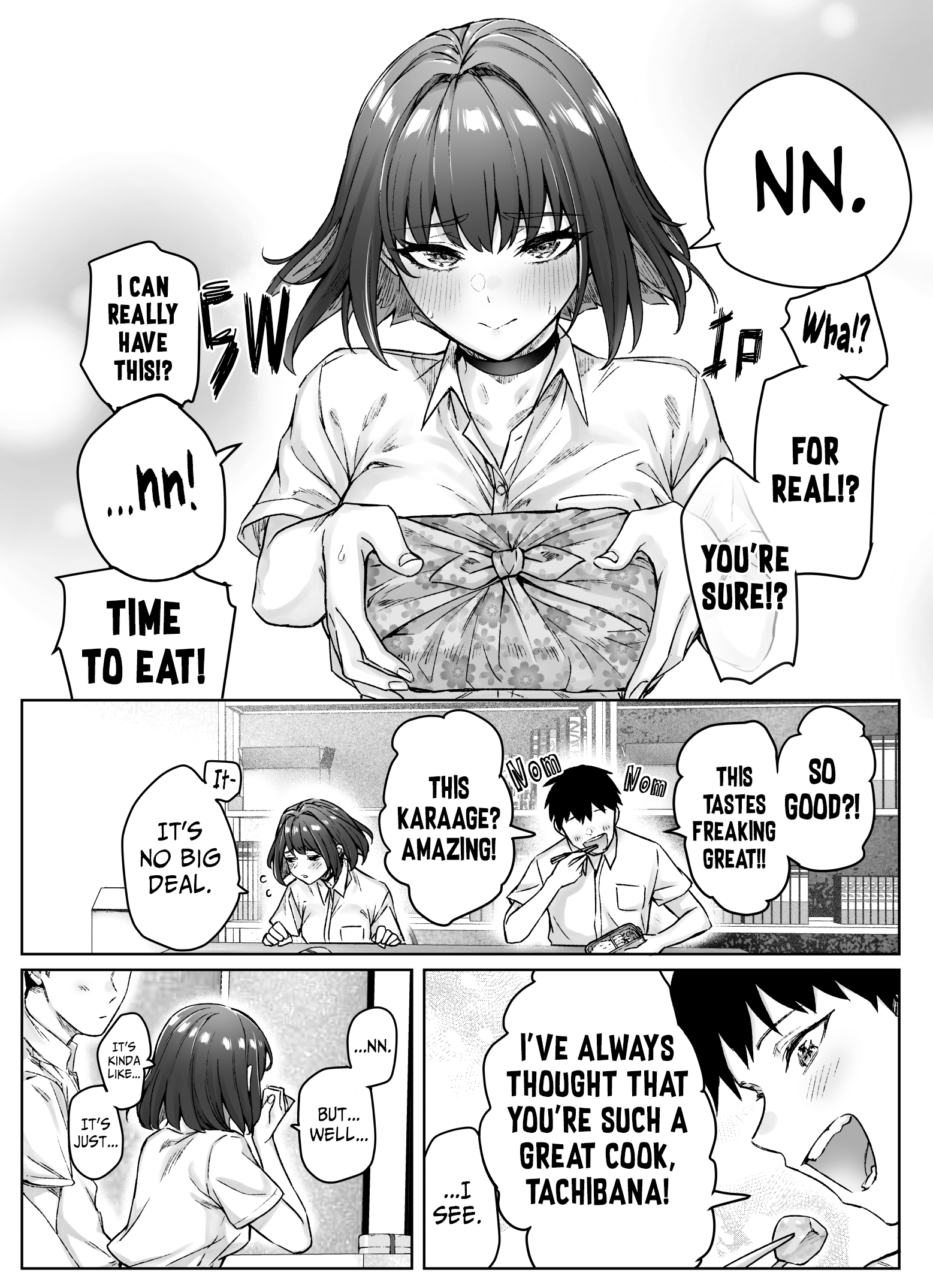 The Tsuntsuntsuntsuntsuntsun Tsuntsuntsuntsuntsundere Girl Getting Less And Less Tsun Day By Day Chapter 59 - Page 1