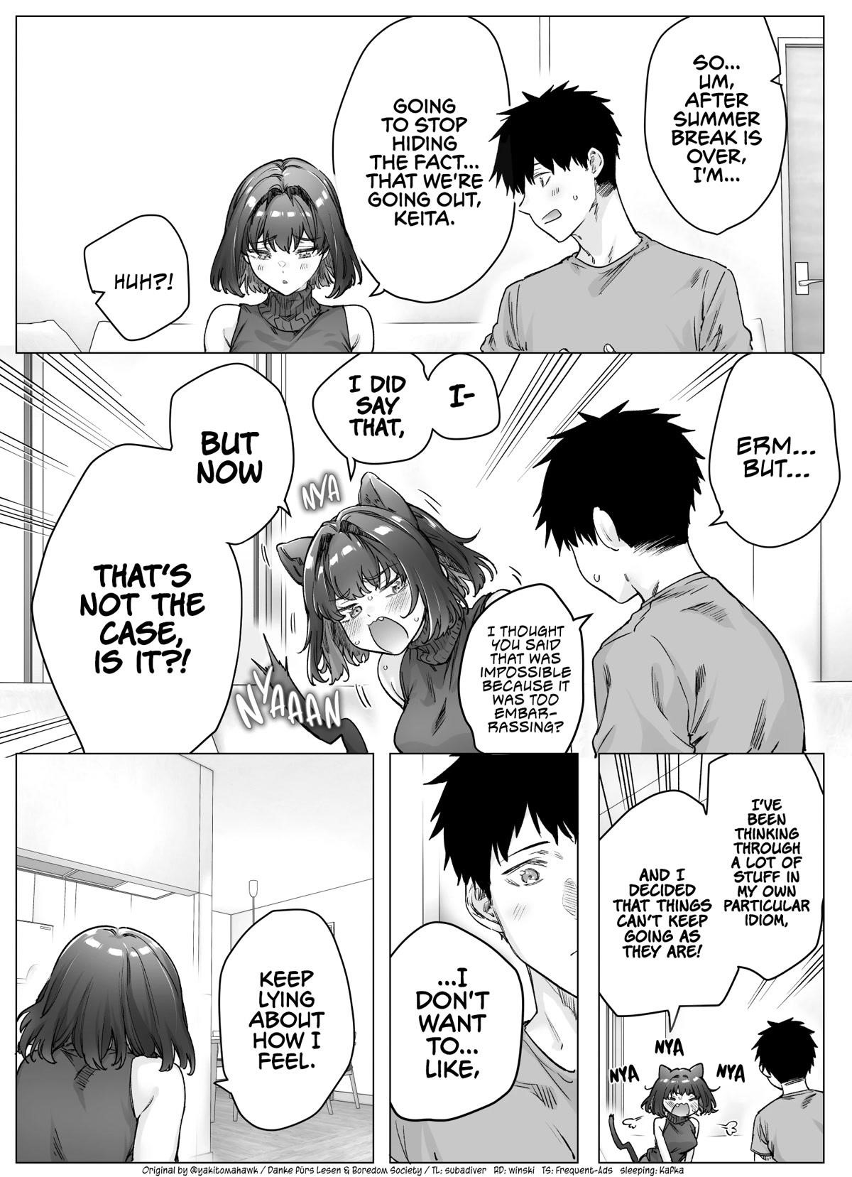 The Tsuntsuntsuntsuntsuntsun Tsuntsuntsuntsuntsundere Girl Getting Less And Less Tsun Day By Day Chapter 91 - Page 1