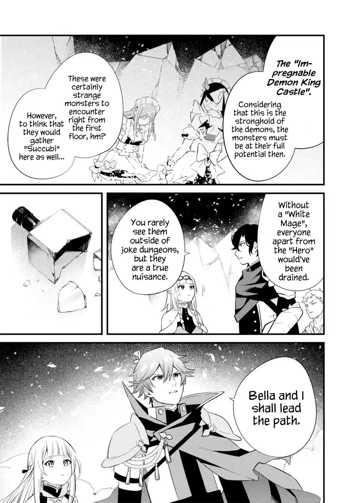 Welcome to the Impregnable Demon King Castle ~The Black Mage Who Got Kicked Out of the Hero Party Due to His Unnecessary Debuffs Gets Welcomed by the Top Brass of the Demon King’s Army~ Chapter 8.1 - Page 11