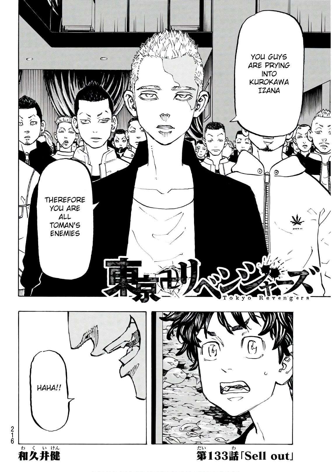 Tokyo Manji Revengers Chapter 133 - Page 3