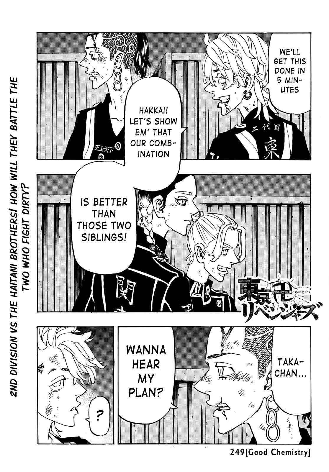 Tokyo Manji Revengers Chapter 249 - Page 1