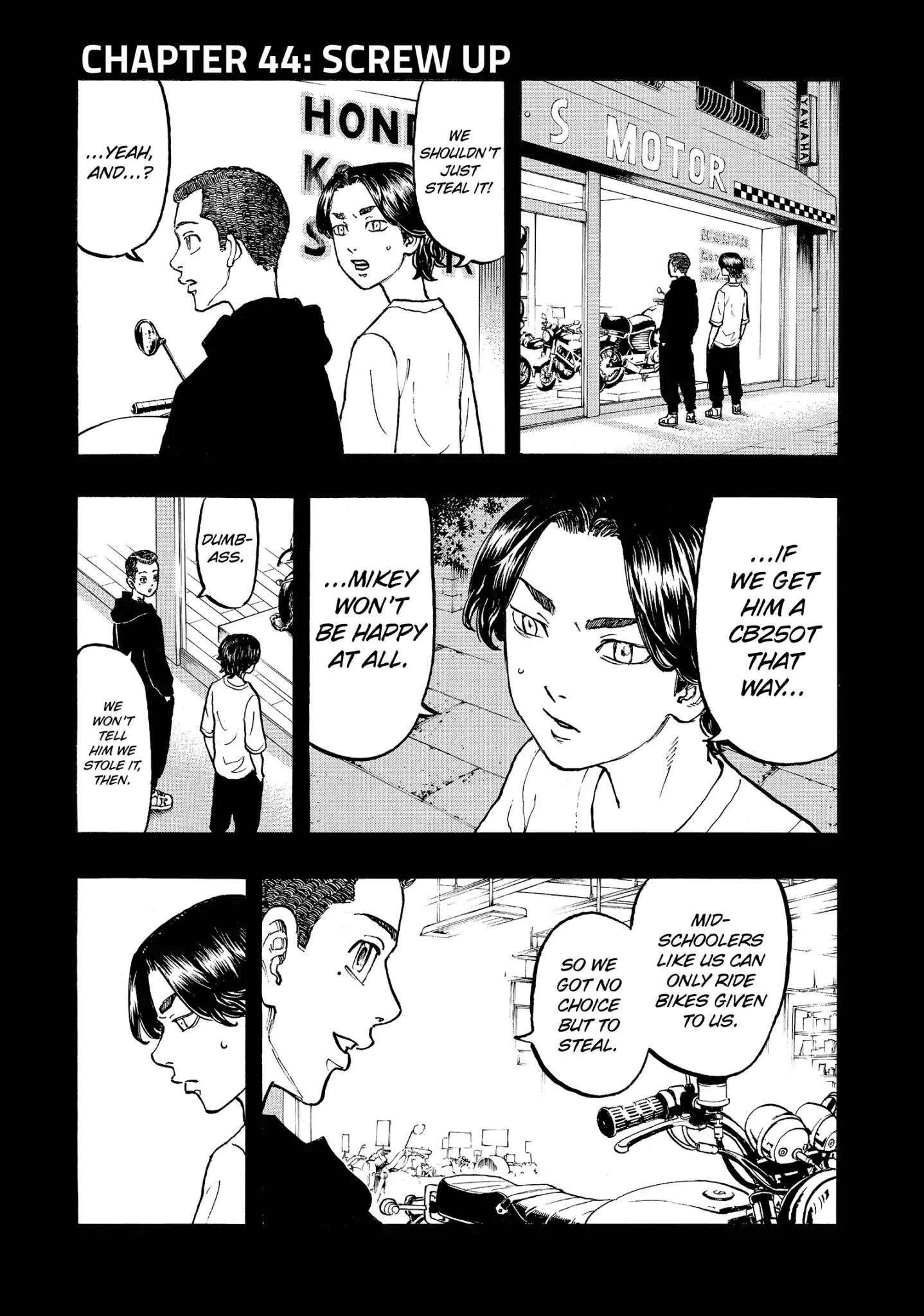 Tokyo Manji Revengers Chapter 44 - Page 1