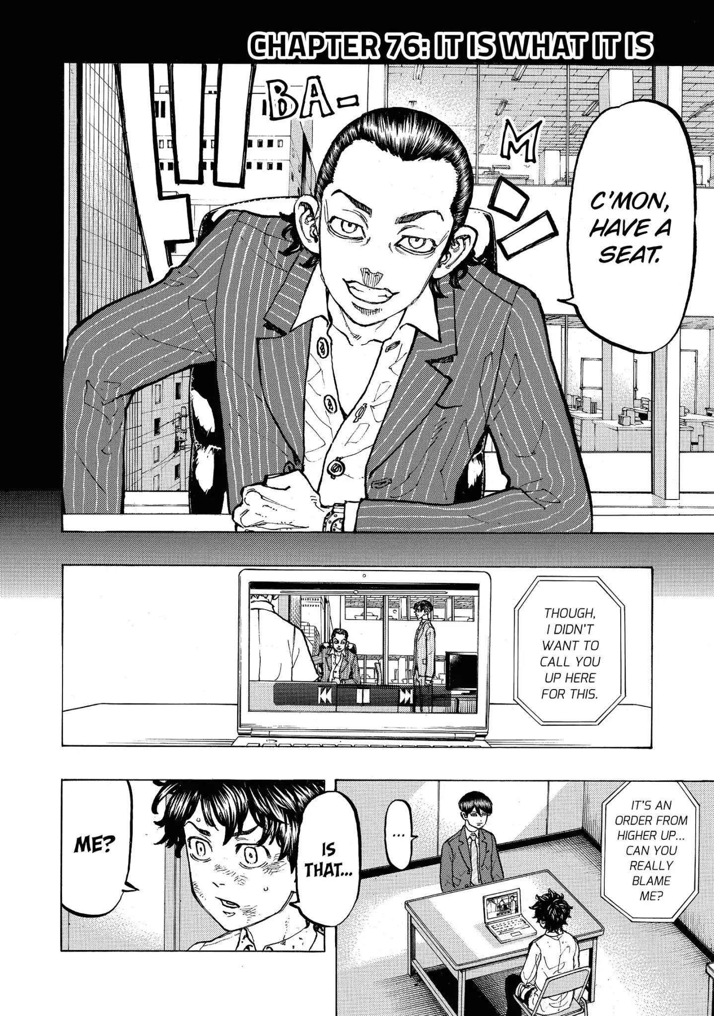 Tokyo Manji Revengers Chapter 76 - Page 2