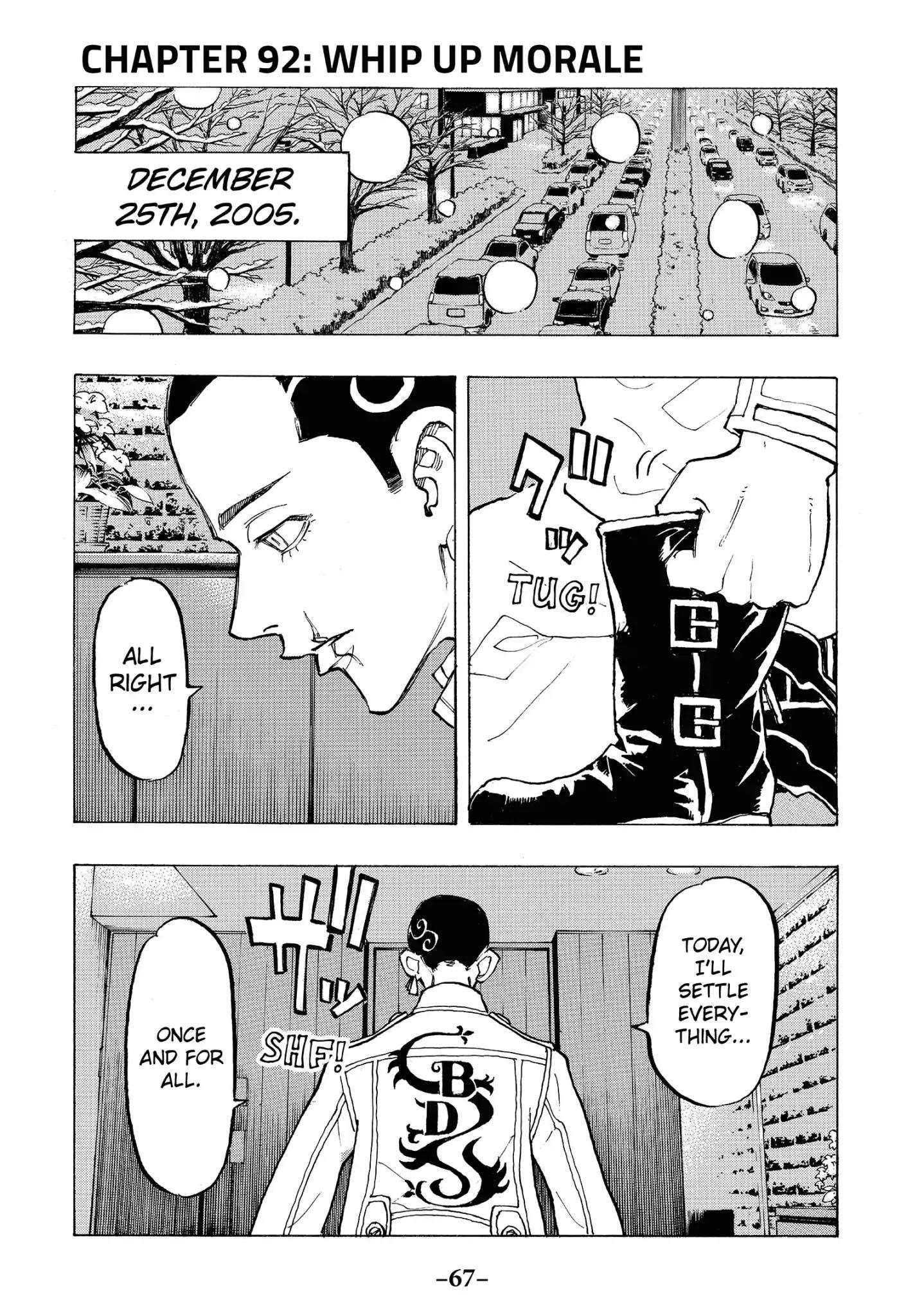 Tokyo Manji Revengers Chapter 92 - Page 1