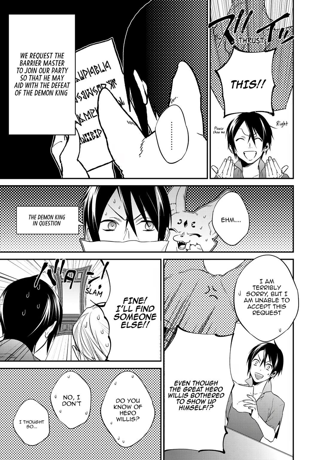 Reincarnation into the Barrier Master Chapter 14 - Page 5