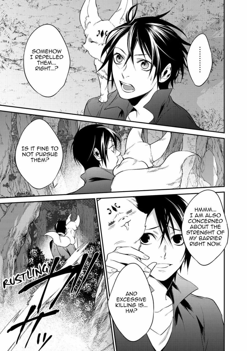 Reincarnation into the Barrier Master Chapter 17 - Page 7