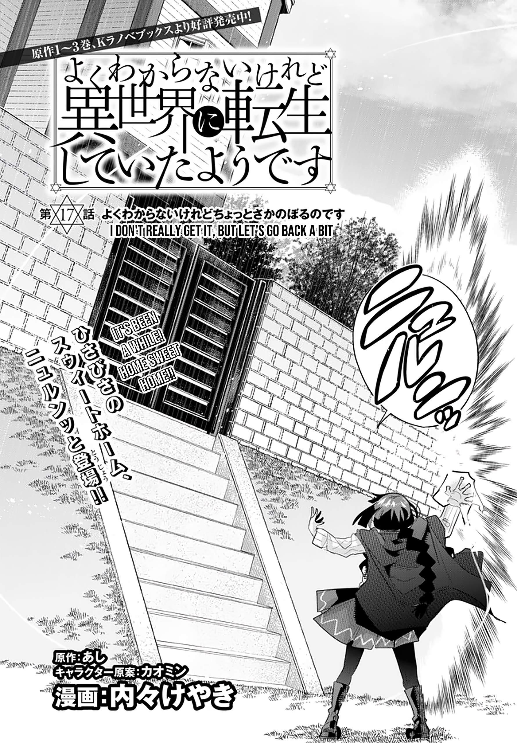 I Don’t Really Get It, but It Looks Like I Was Reincarnated in Another World Chapter 17 - Page 2