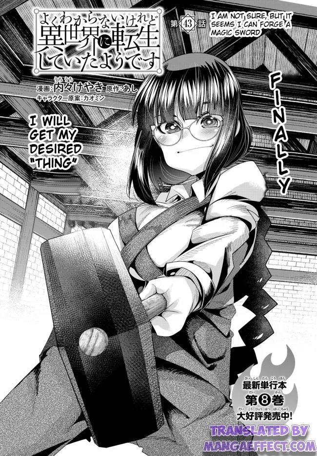 I Don’t Really Get It, but It Looks Like I Was Reincarnated in Another World Chapter 43.1 - Page 7