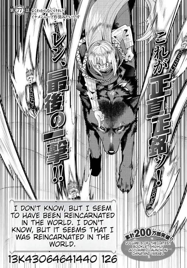 I Don’t Really Get It, but It Looks Like I Was Reincarnated in Another World Chapter 77 - Page 2