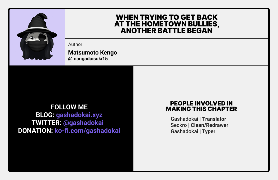 When Trying To Get Back At The Hometown Bullies, Another Battle Began Chapter 2 - Page 20