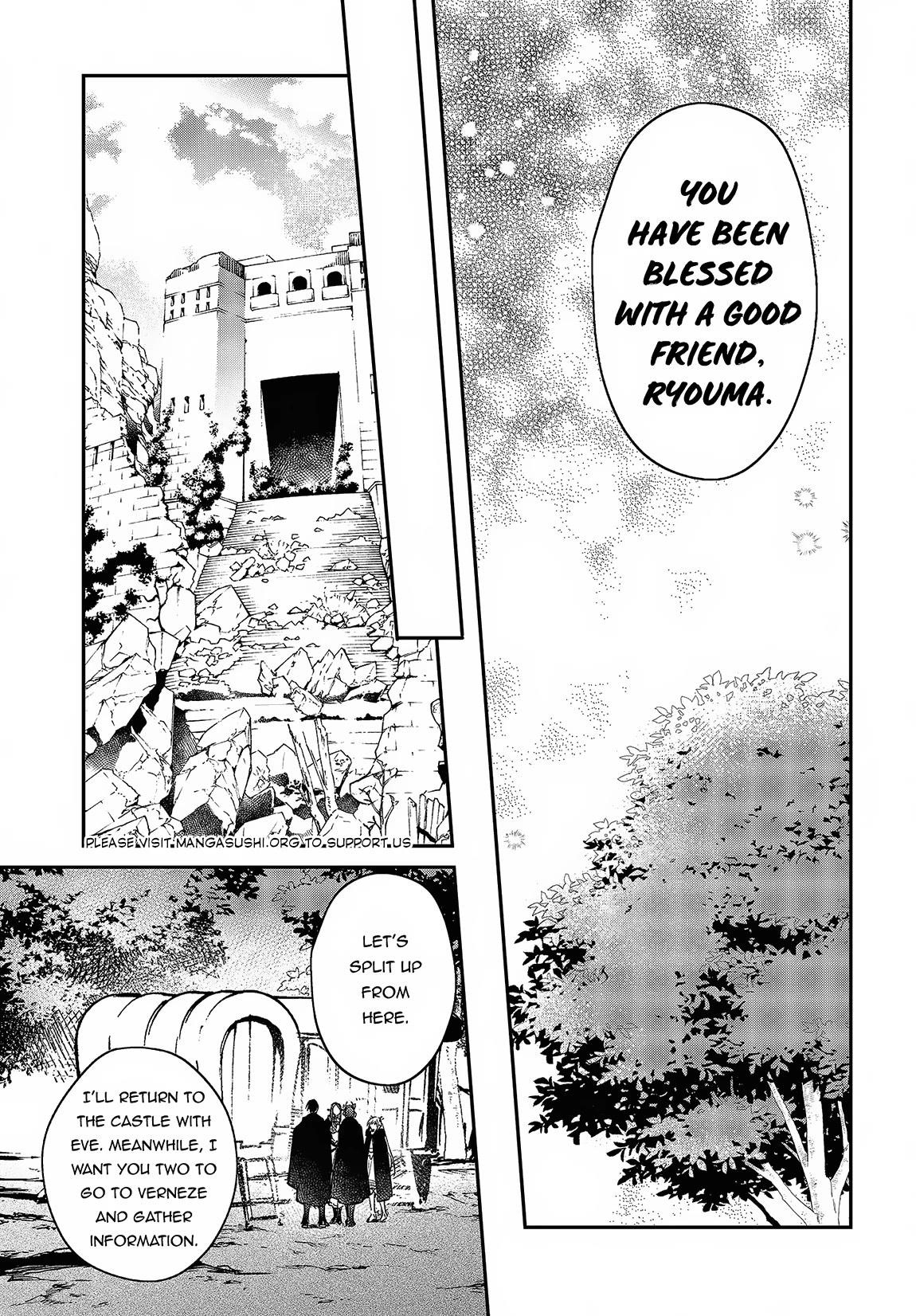 Realist Maou Niyoru Seiiki Naki Isekai Kaikaku Chapter 46 - Page 24