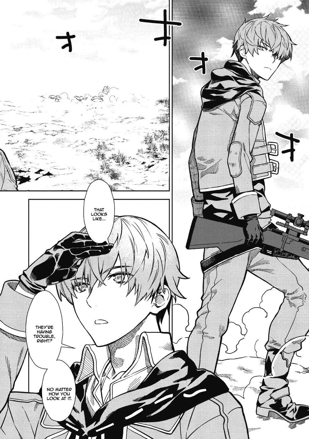 Break Through In Another World With Magical Eyes And Bullets!! Chapter 1 - Page 4