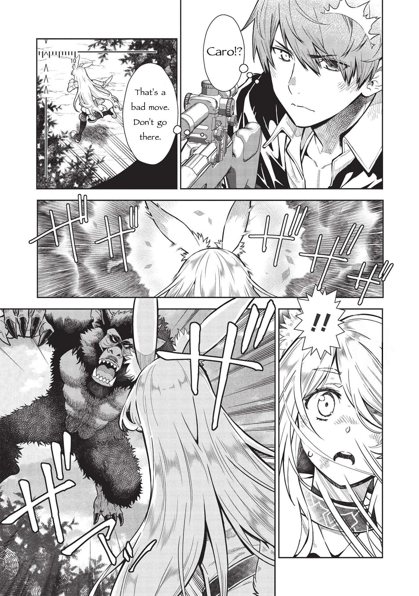 Break Through In Another World With Magical Eyes And Bullets!! Chapter 14.4 - Page 5