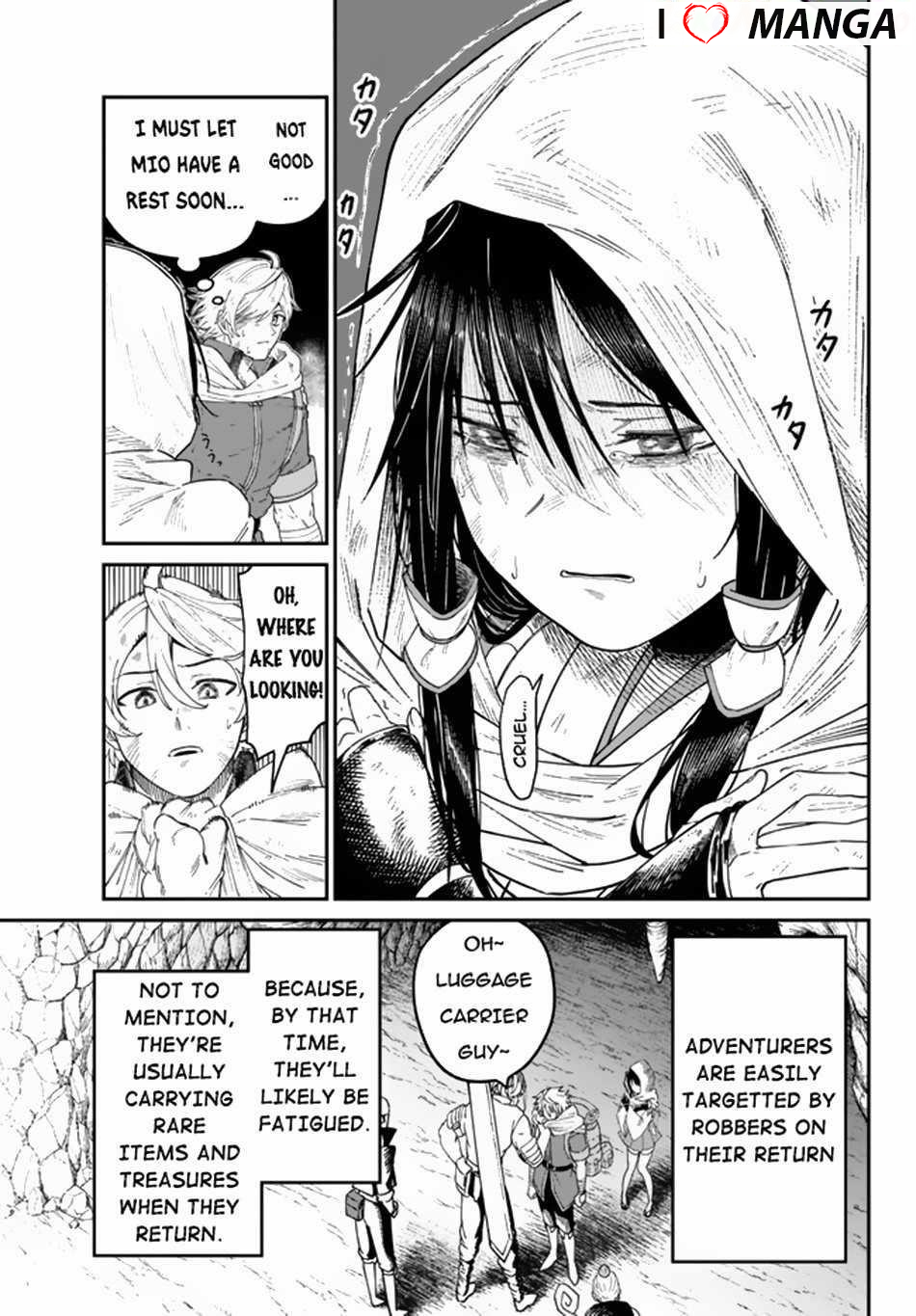 Nimotsu Mochi no Nousuji Musou Chapter 4.1 - Page 15