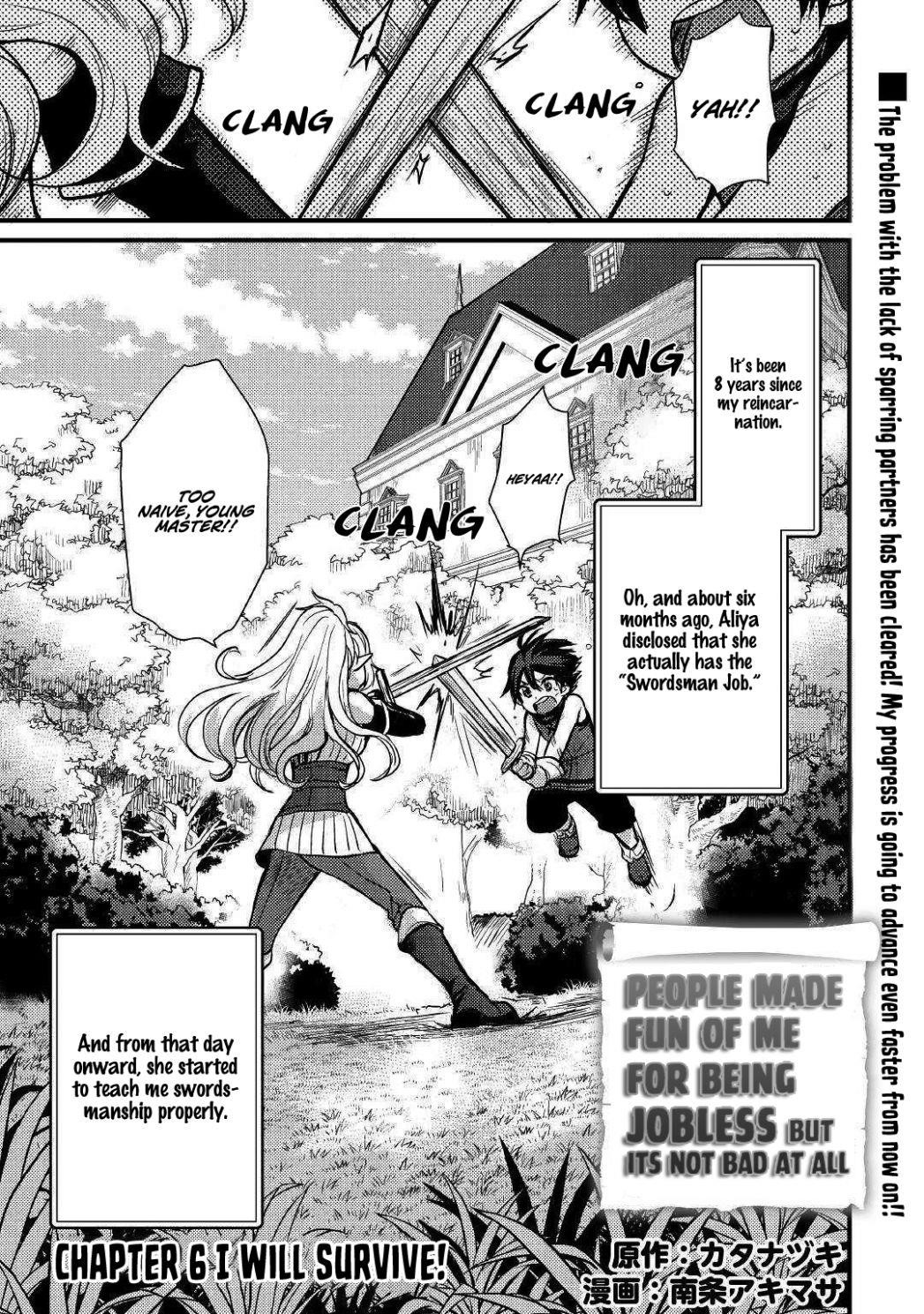 People Made Fun Of Me For Being Jobless But Its Not Bad At All Chapter 6 - Page 1